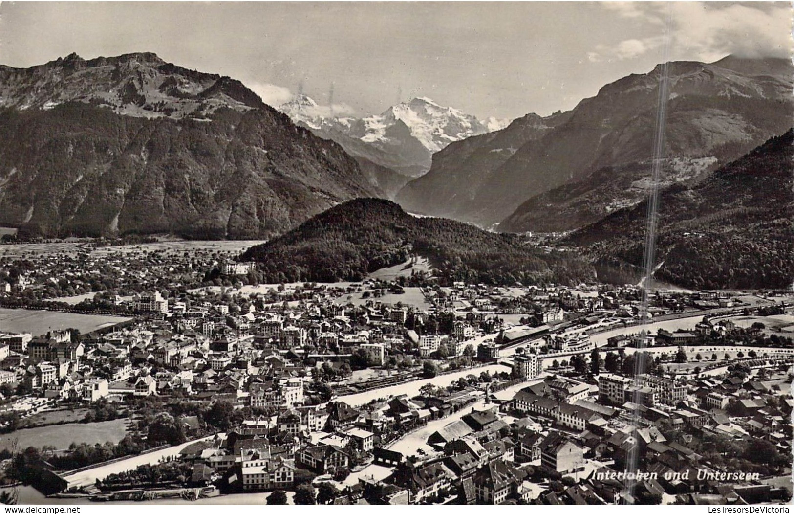 SUISSE - Interlaken Und Unterseen - Carte Postale Ancienne - Interlaken