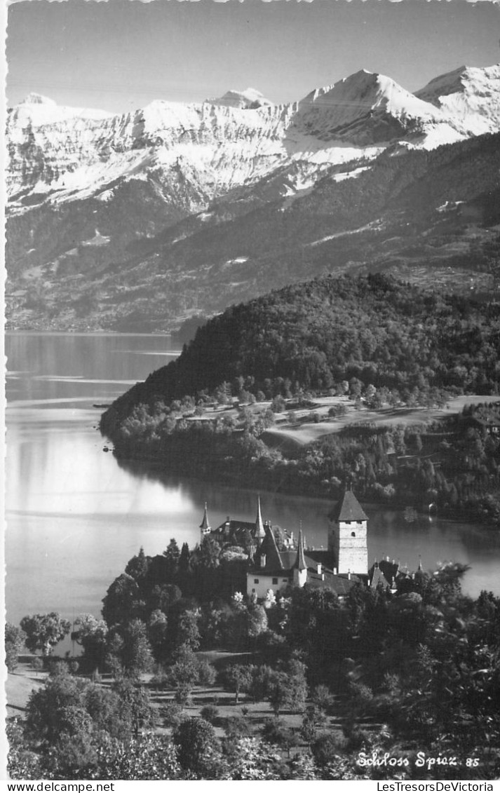 SUISSE - Schloss Spiez - Carte Postale Ancienne - Spiez