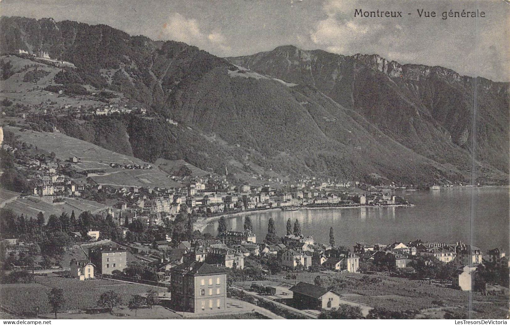 SUISSE - Montreux - Vue Générale - Carte Postale Ancienne - Mon