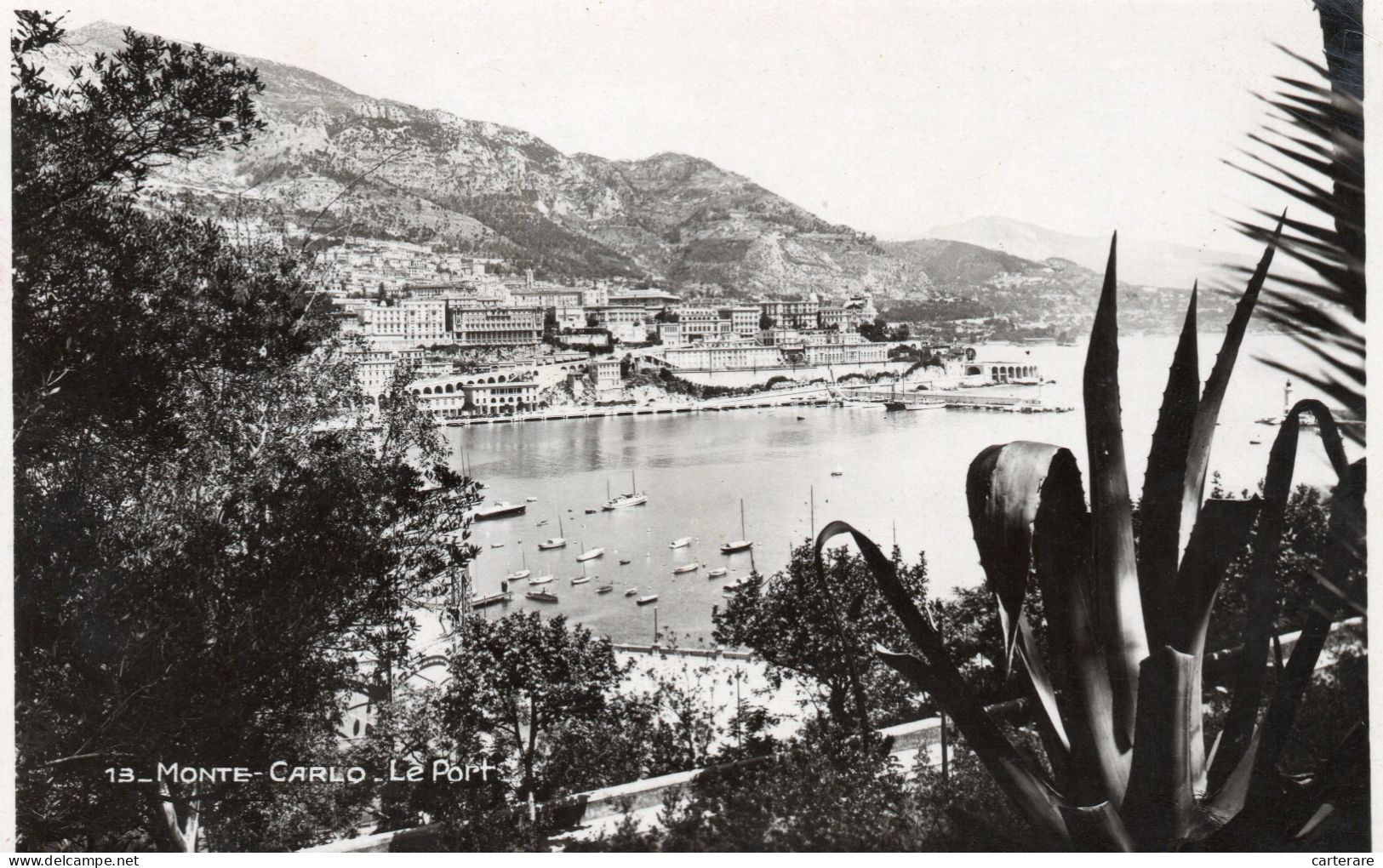 CARTE POSTALE ANCIENNE,MONACO,MONTE CARLO - Monte-Carlo