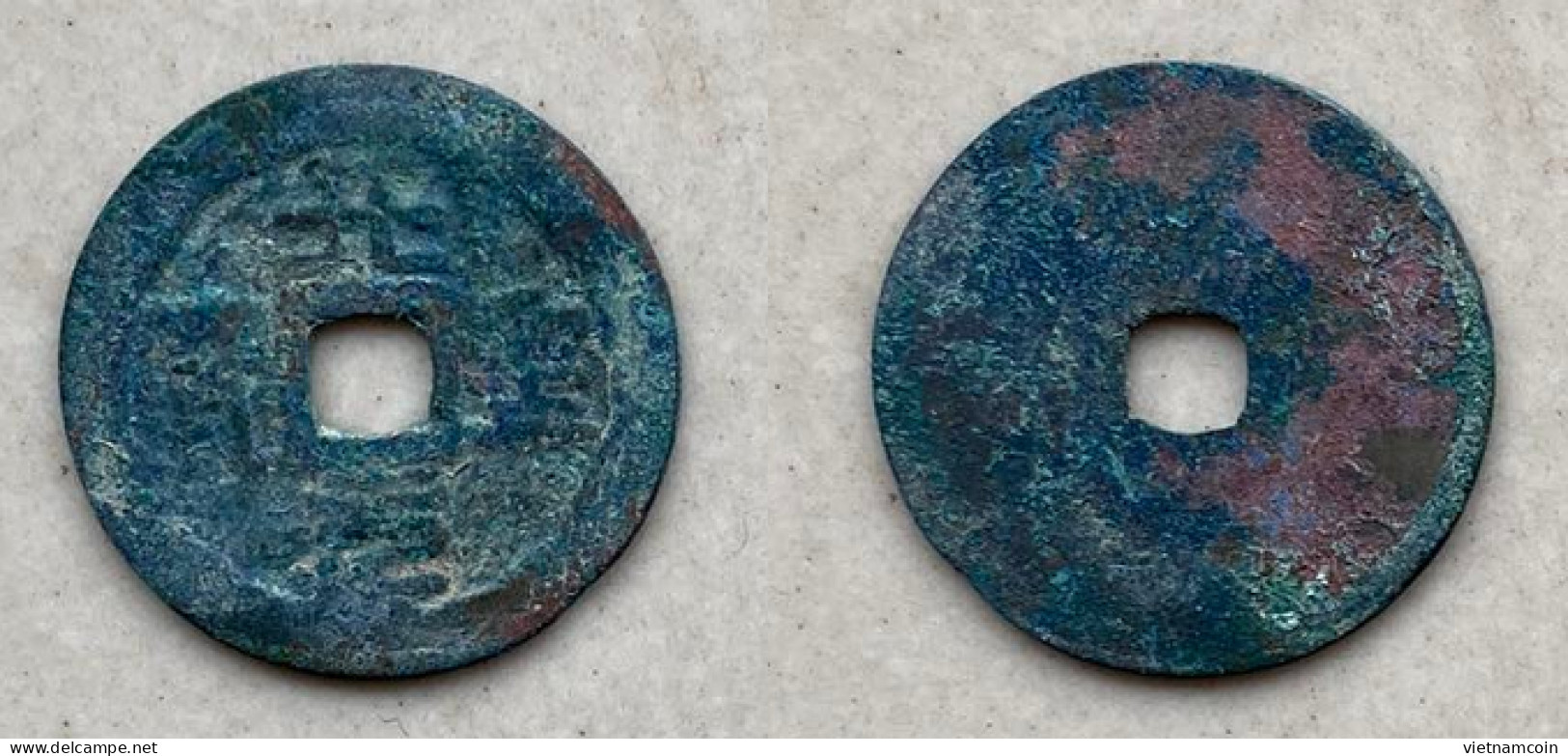 Ancient Annam Coin Thien Thanh Nguyen Bao (An Phap Group ) - Viêt-Nam