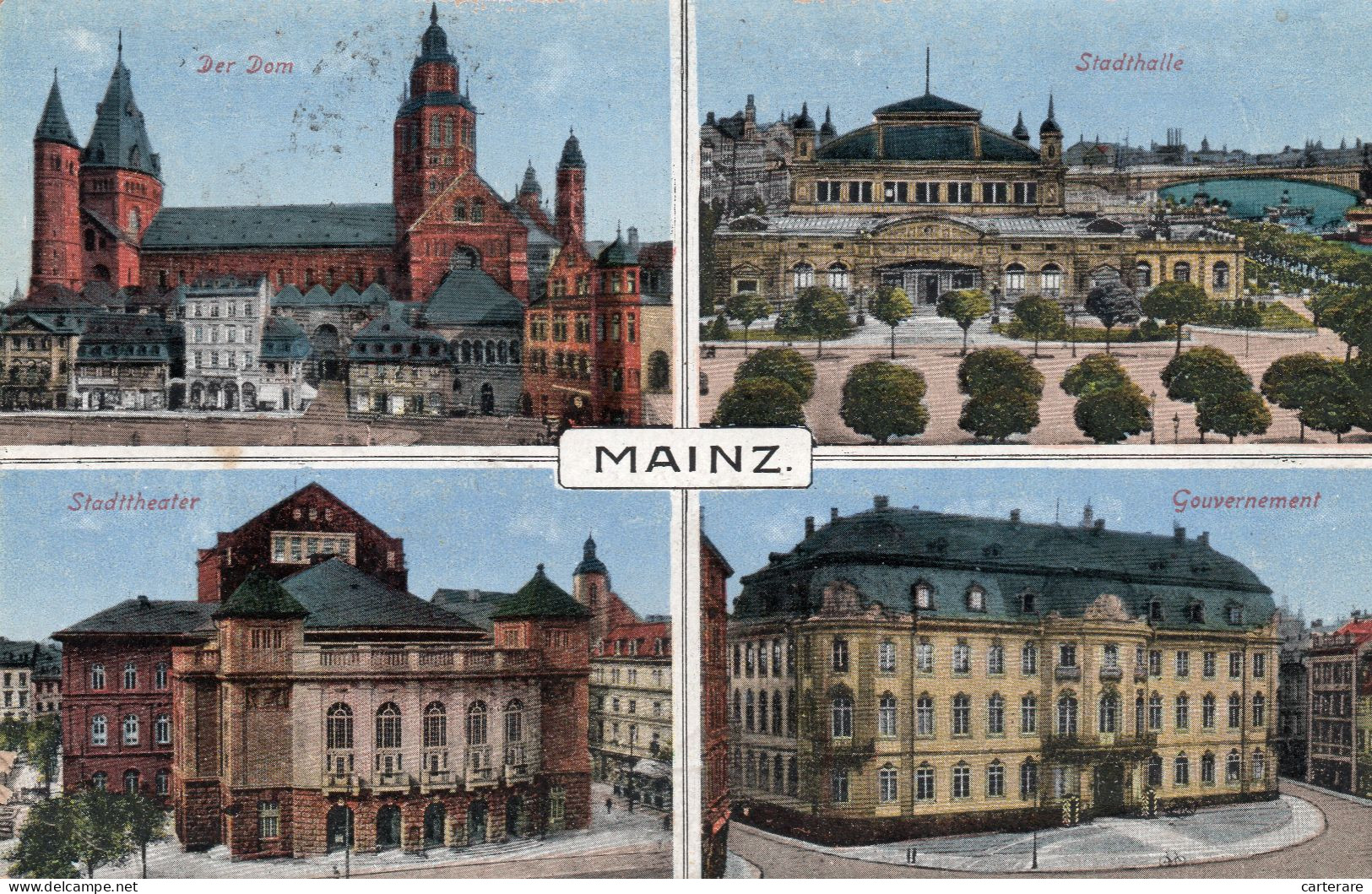 Allemagne,germany,Rhénanie-palatinat,MAYENCE,MAINZ,1928 - Mainz