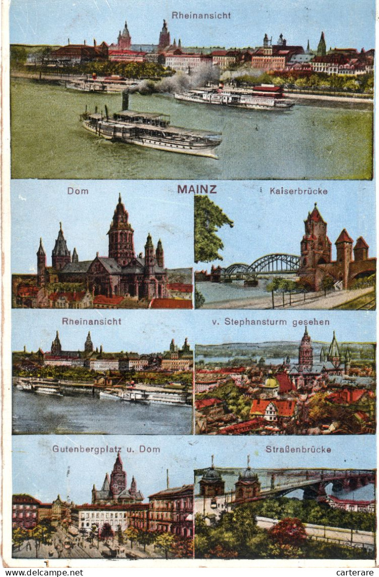 Allemagne,germany,Rhénanie-palatinat,MAYENCE,MAINZ,1929 - Mainz