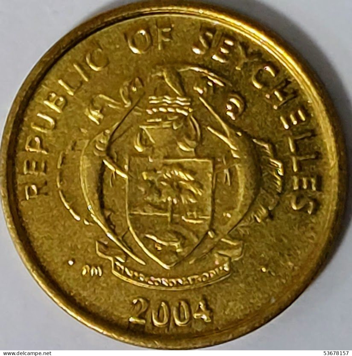 Seychelles - 1 Cent 2004, KM# 46.2 (#2123) - Seychelles