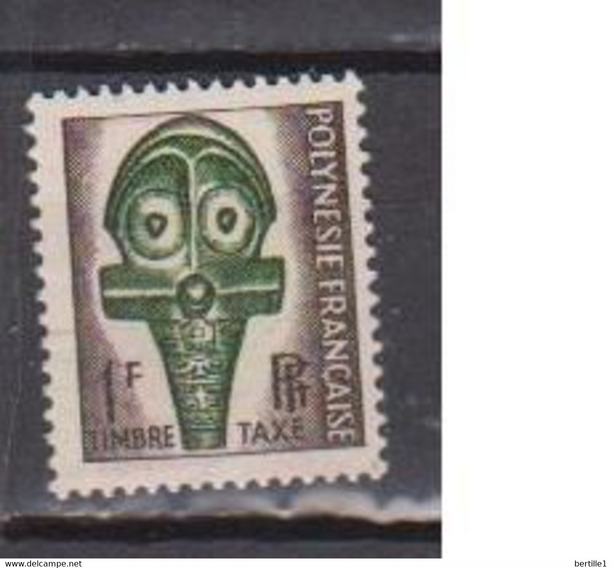 POLYNESIE FRANCAISE         N°  YVERT TAXE 1  NEUF SANS  CHARNIERES    ( NSCH 04 ) - Timbres-taxe