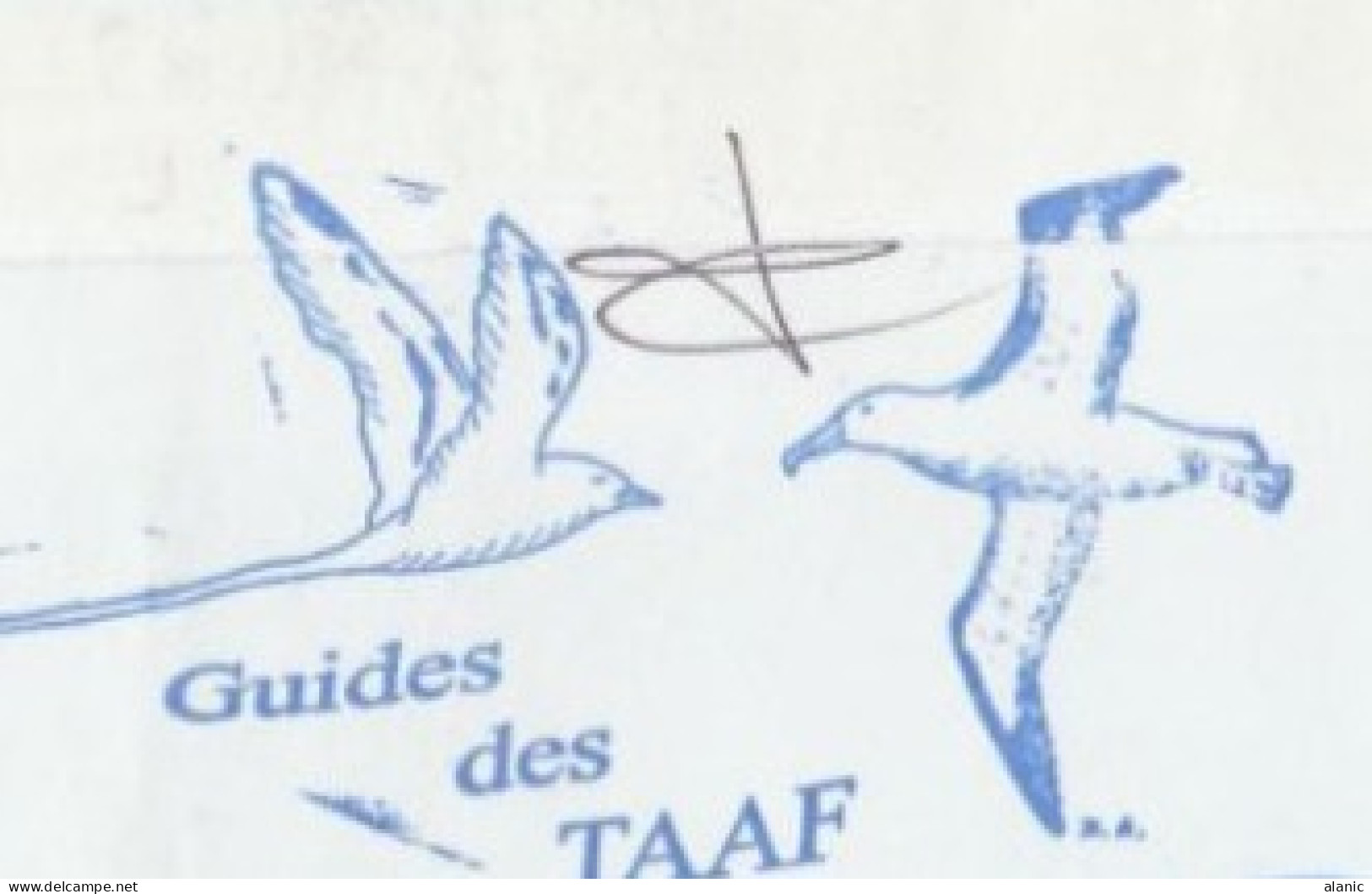 TAAF-SUR LETTRE -N°495 & N°506-ALFRED-FAURE-CROZET-Départ 23-11-2010 Pour Marseille Voir Tampons & Signatures Multiples - Cartas & Documentos