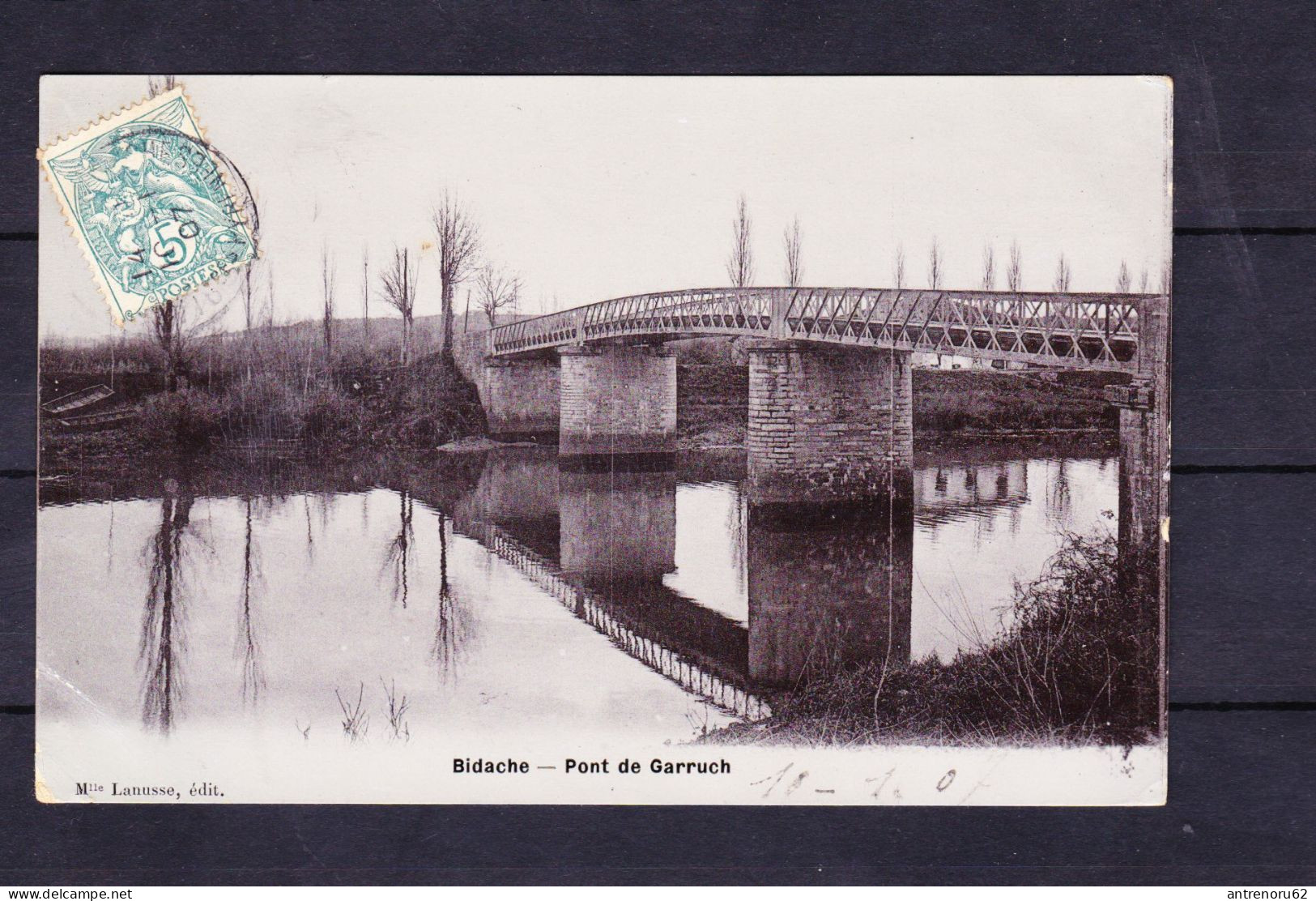 POSTCARD-FRANCE-BIDACHE-SEE-SCAN - Bidache