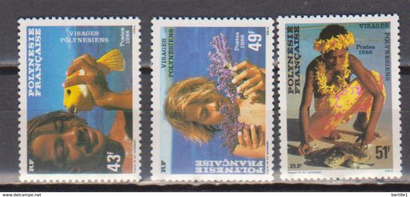 POLYNESIE           N°  YVERT     249/251  NEUF SANS  CHARNIERES - Nuevos