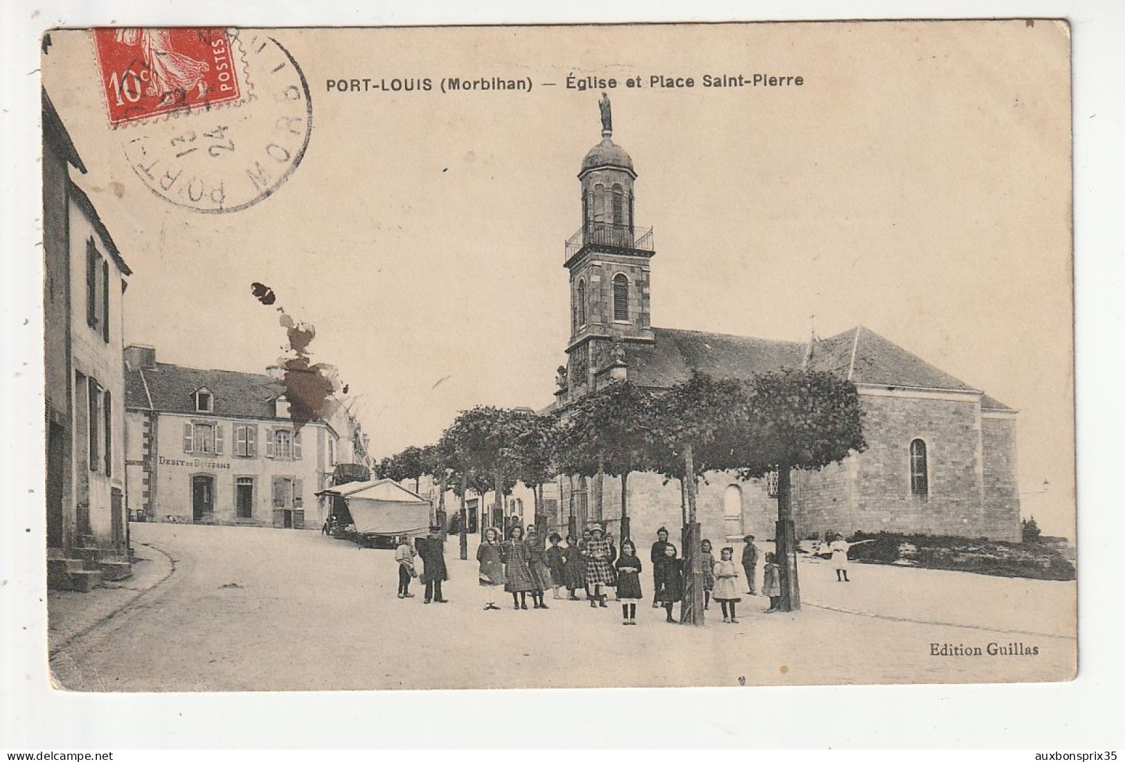 PORT LOUIS - EGLISE ET PLACE SAINT PIERRE - 56 - Port Louis