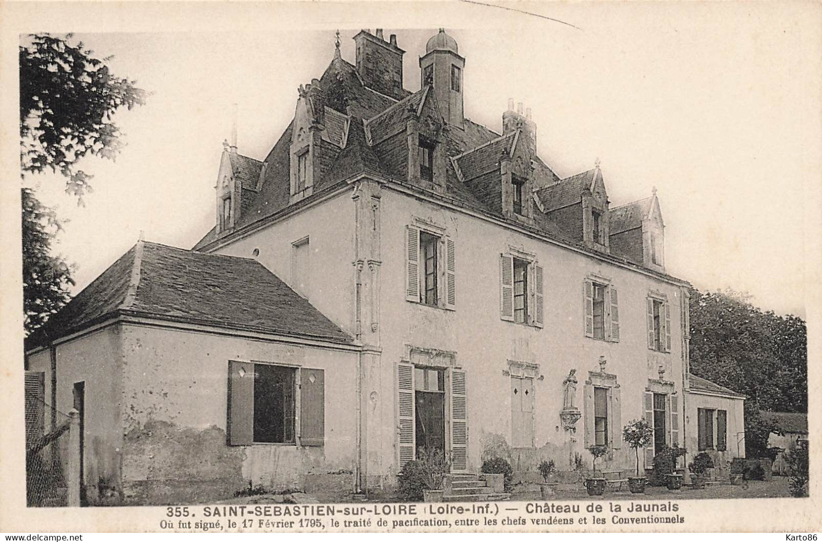 St Sébastien Sur Loire * Le Château De La Jaunais - Saint-Sébastien-sur-Loire