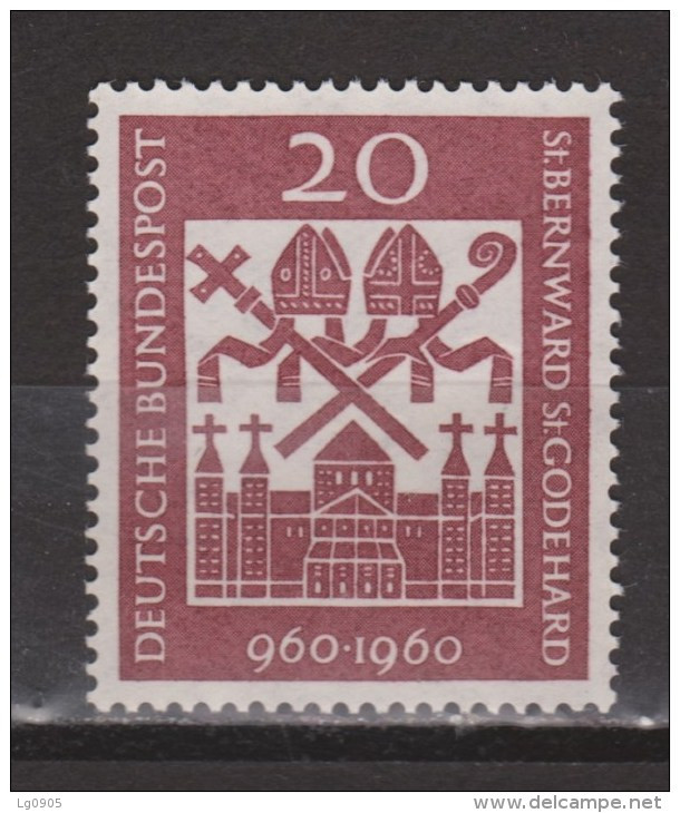 Duitsland, Deutschland, Germany, Allemagne, Alemania Michel 336 MNH ; 1960 Nr.209 - Ungebraucht