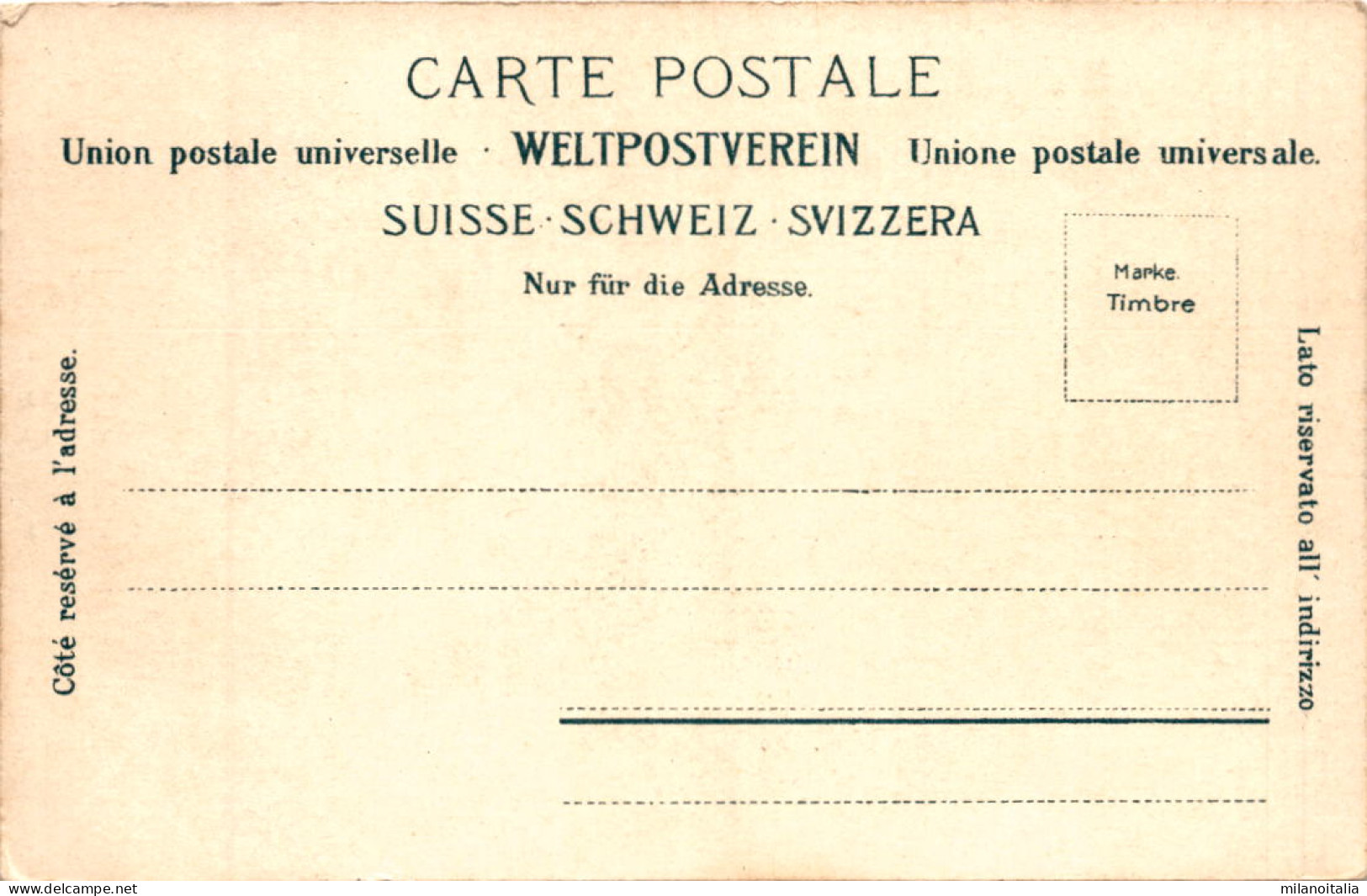 Weesen - Seepromenade Mit Glärnisch U. Rautispitz (8526) - Weesen