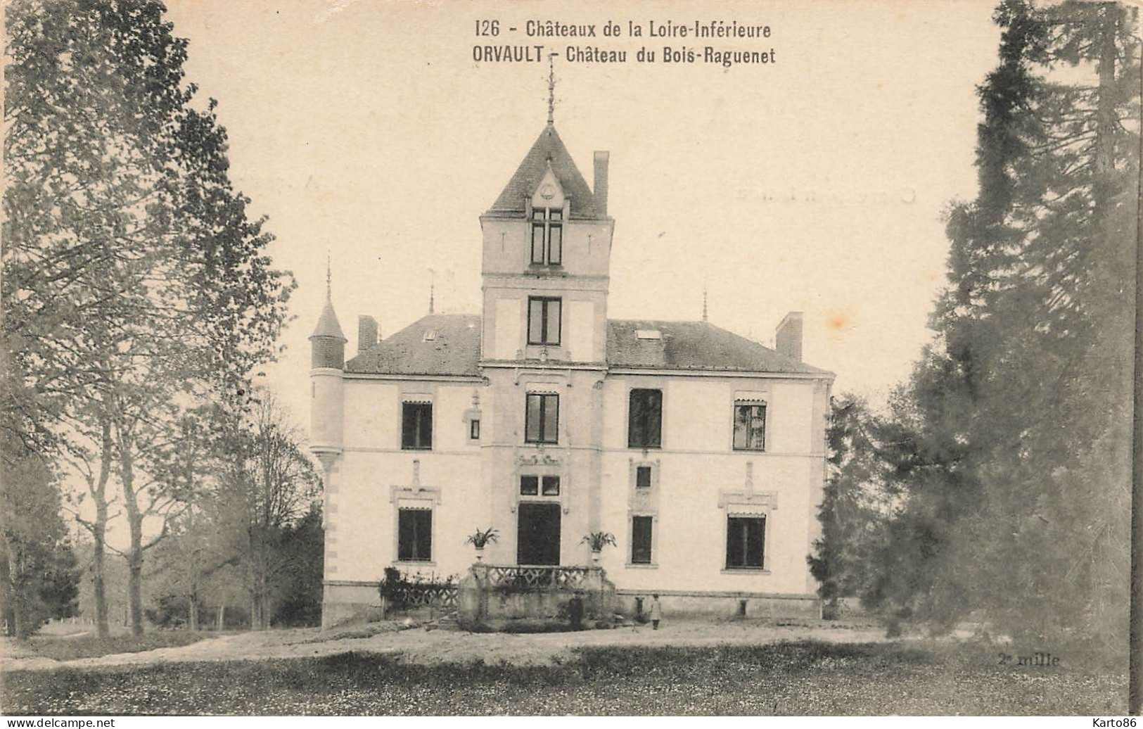 Orvault * Château Du Bois Raguenet * Châteaux De La Loire Inférieure N°126 - Orvault