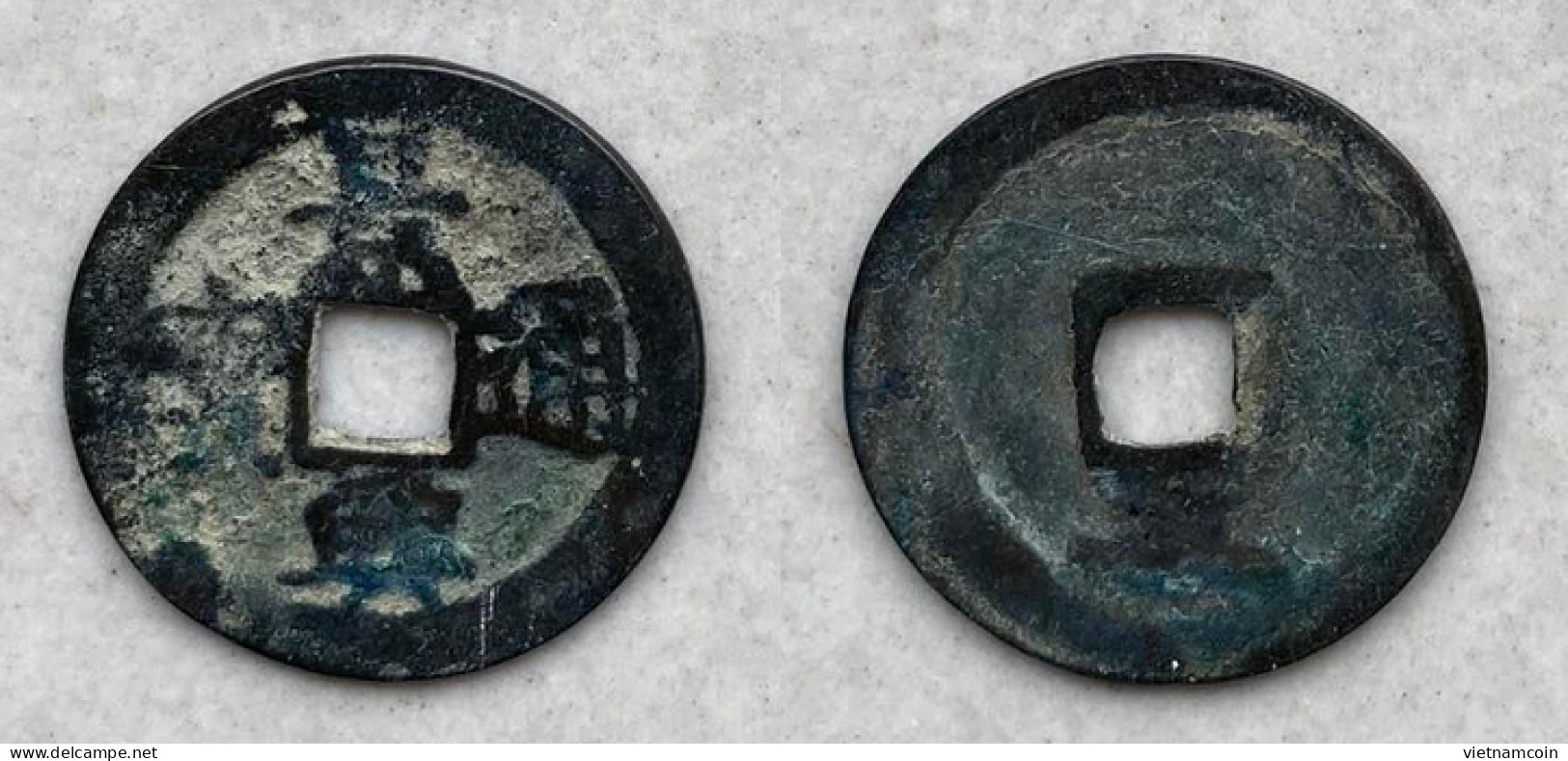 Ancient Annam Coin Canh Hung Thong Bao Reverse Cong - Le  Kings Under The Trinh 1740-1776 - Viêt-Nam