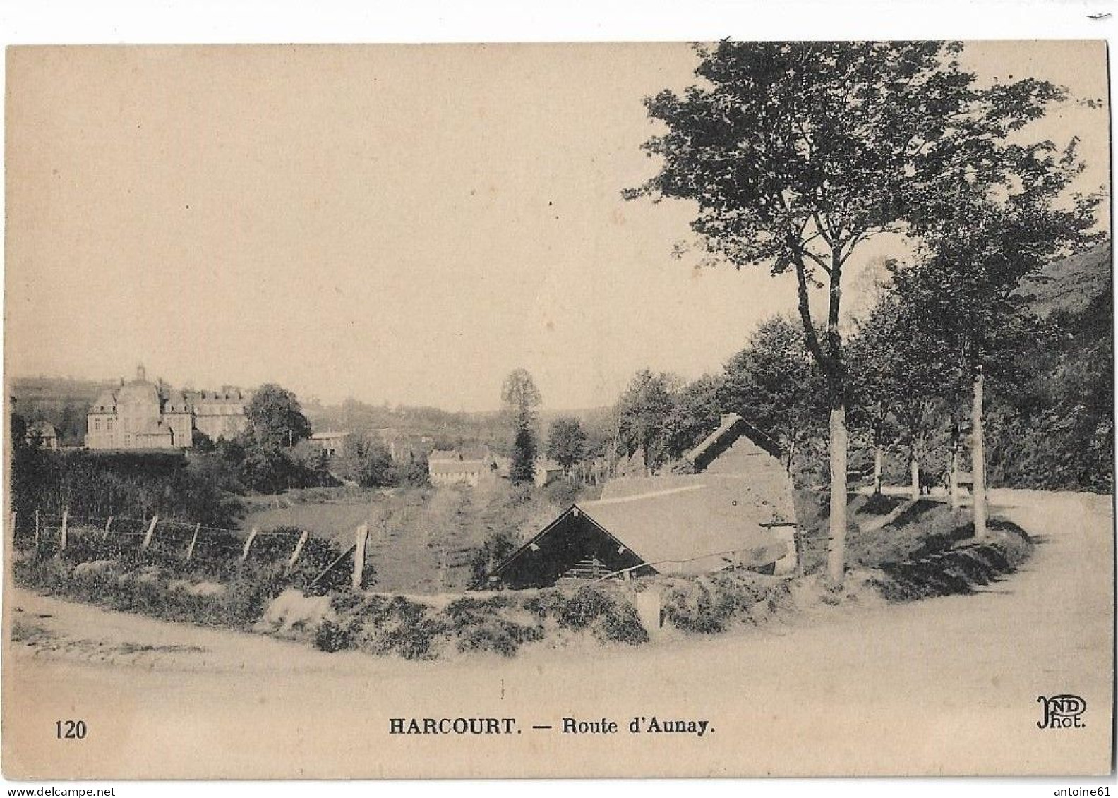 HARCOURT -- Route D'Aunay - Harcourt