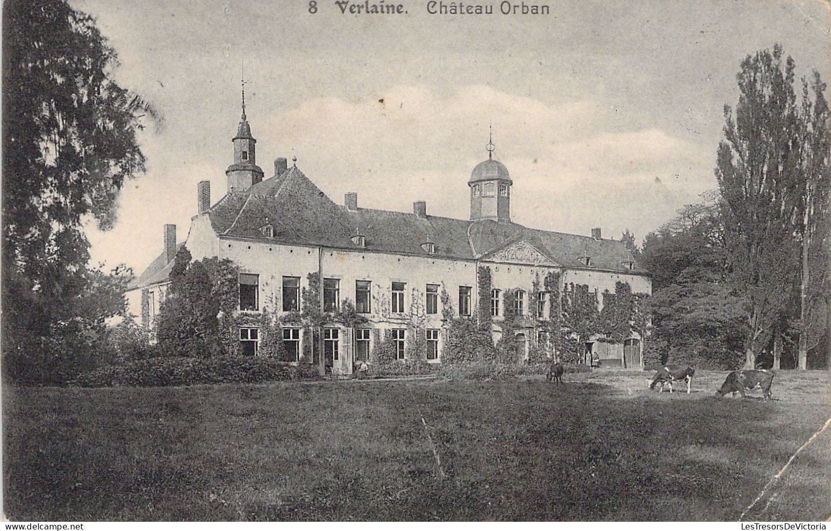 BELGIQUE - Verlaine - Château Orban - Carte Postale Ancienne - Verlaine