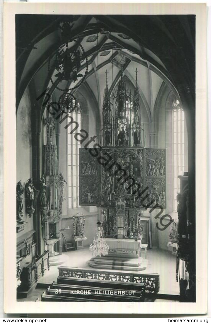 Kirche Heiligenblut - Foto-Ansichtskarte - Verlag Schildknecht Graz - Heiligenblut