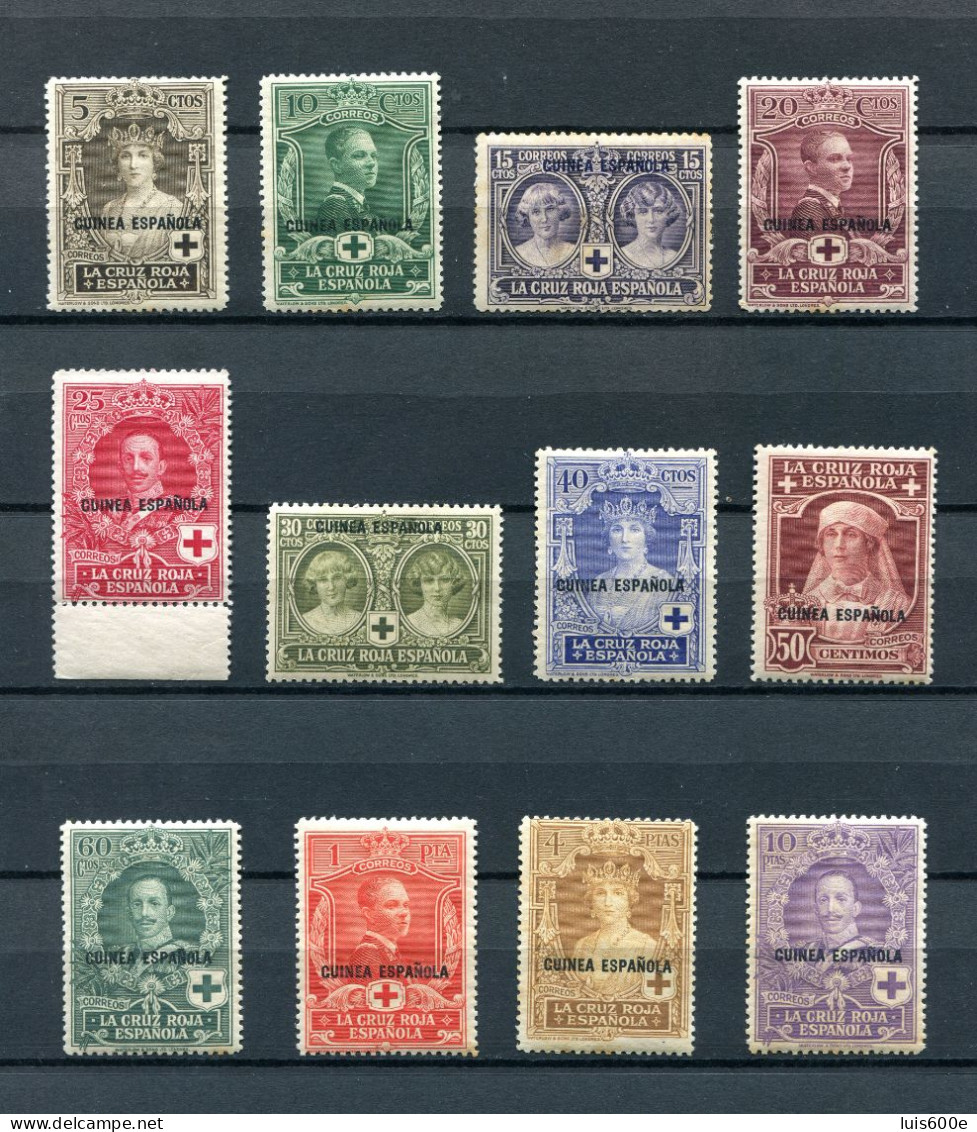 1926.GUINEA.EDIFIL 179/190**.NUEVOS SIN FIJASELLOS(MNH).CATALOGO 89€ - Guinea Española