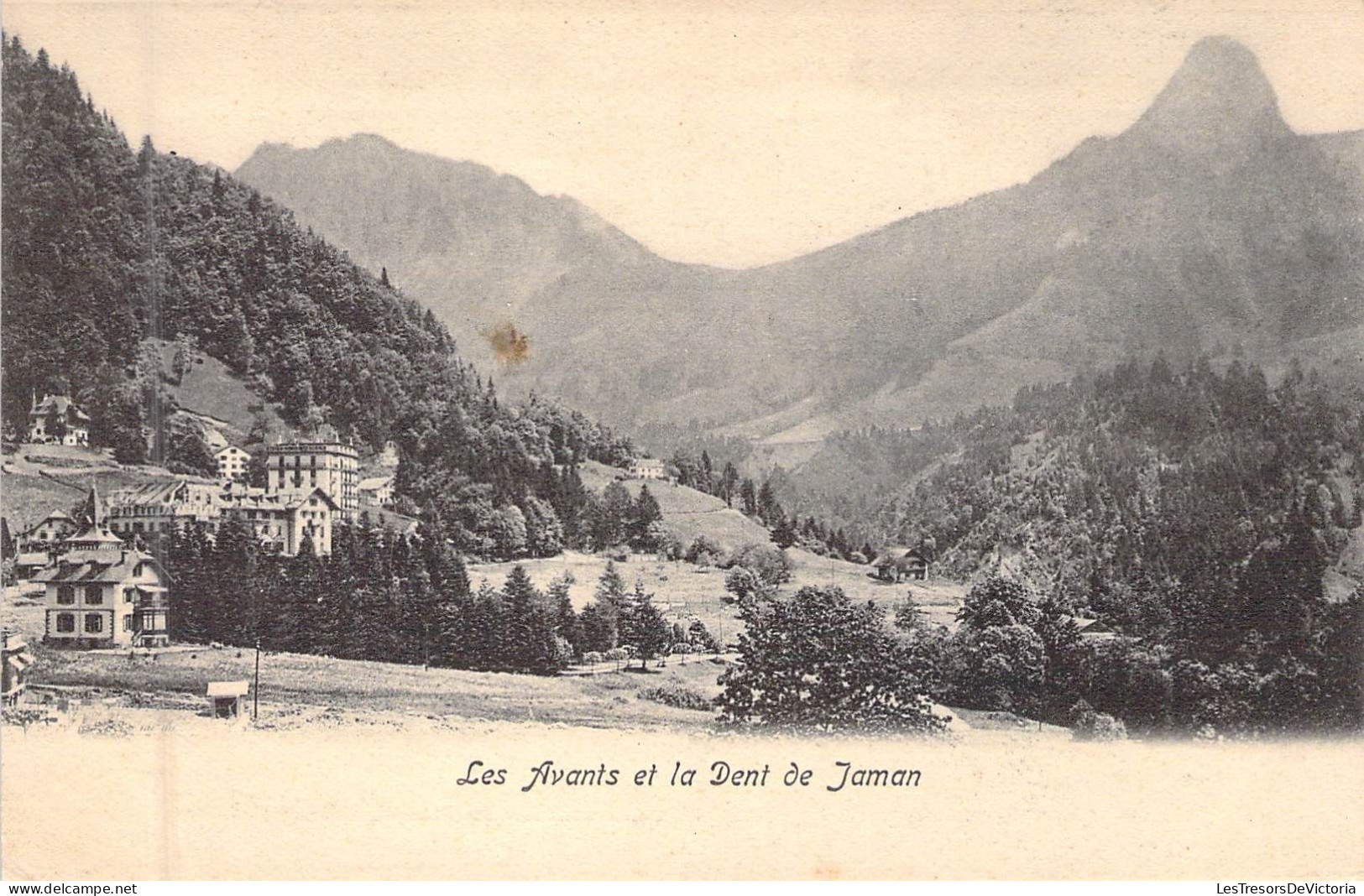 SUISSE - Les Avants Et La Dent De Jaman - Carte Postale Ancienne - Other & Unclassified