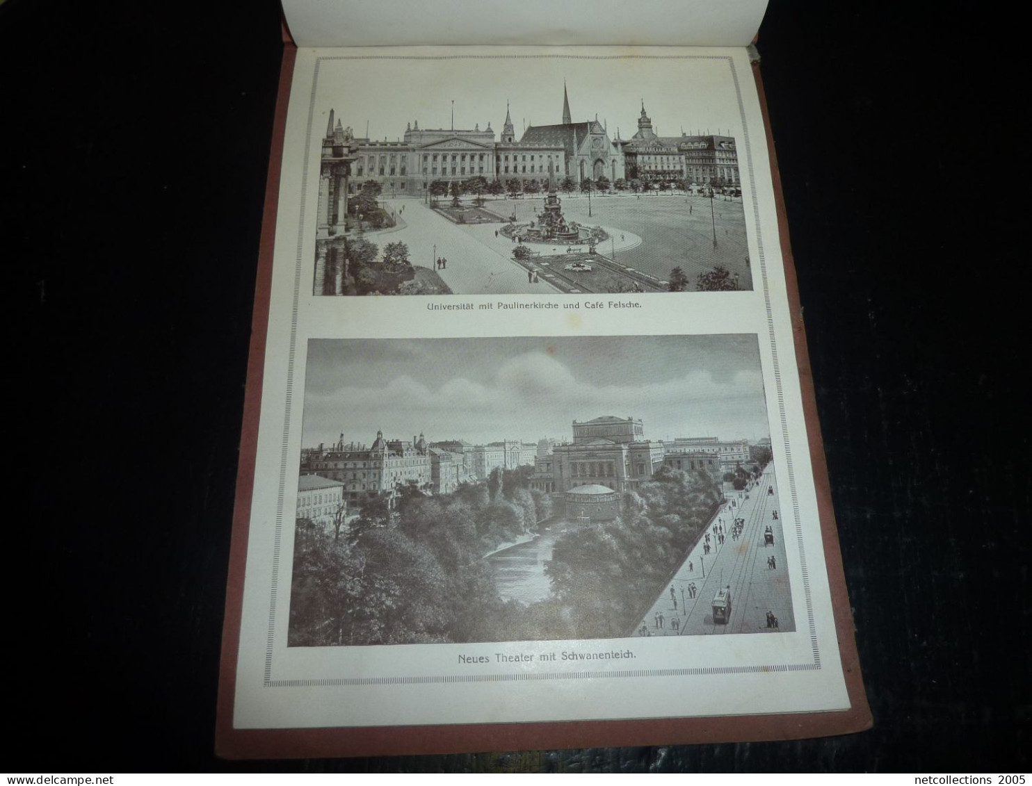 LIVRE DE PHOTOS ANCIENNES 18 Vues SUR LA VILLE DE LEIPZIG - Dr TRENKLER & Co.,LEIPZIG-St  - ALLEMAGNE - Fotografía