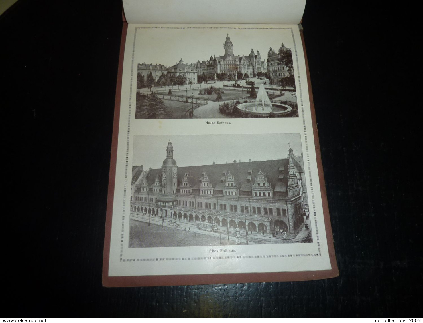 LIVRE DE PHOTOS ANCIENNES 18 Vues SUR LA VILLE DE LEIPZIG - Dr TRENKLER & Co.,LEIPZIG-St  - ALLEMAGNE - Fotografía