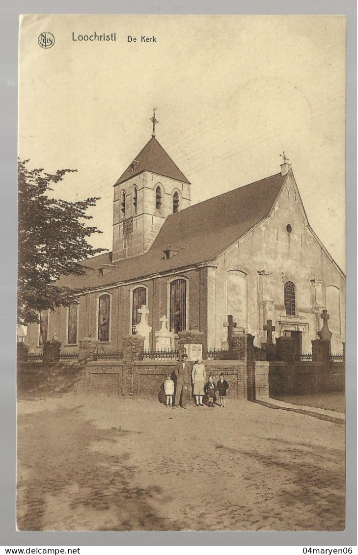 ***  LOOCHRISTI  ***  -  De Kerk  -  Zie / Voir Scan's - Lochristi