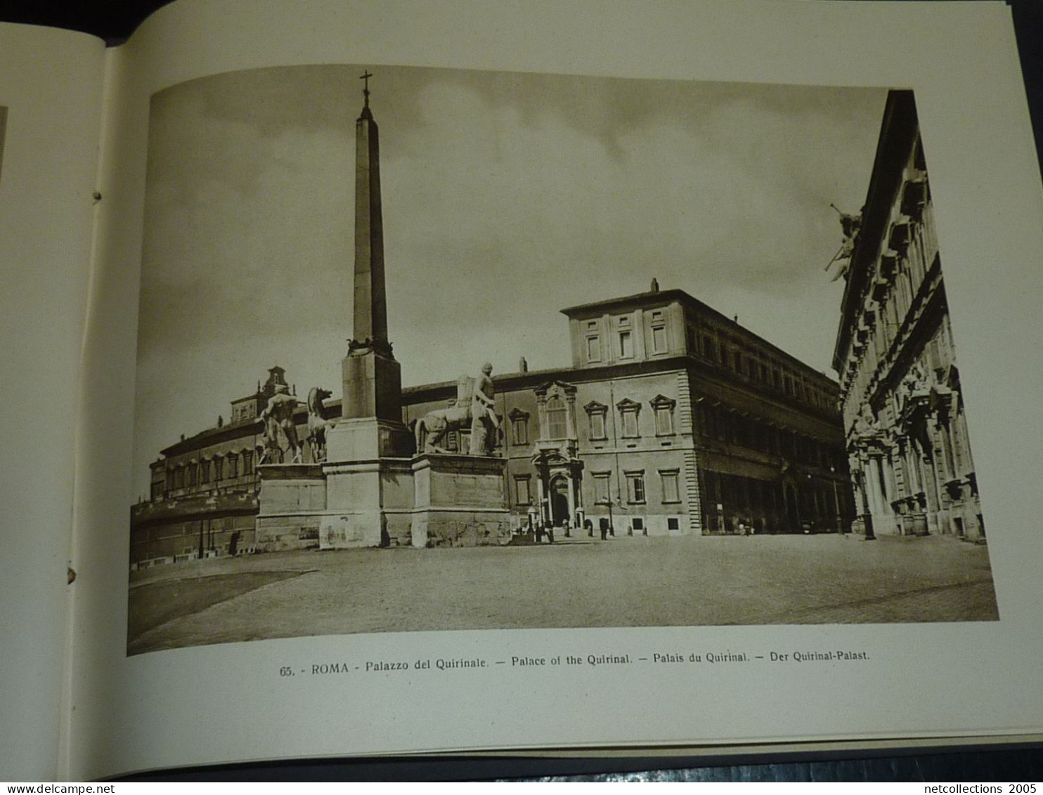 LIVRE DE 70 vues SUR LA VILLE DE ROME " ROMA 70 VEDUTE " RICORDO DI ROMA " - ITALIE