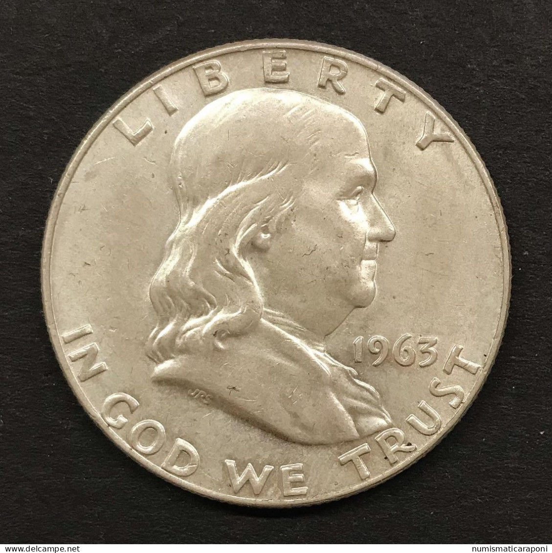 USA U.s.a. 1963 Mezzo Dollaro Half Dollar Franklin Km#199 E.086 - 1948-1963: Franklin