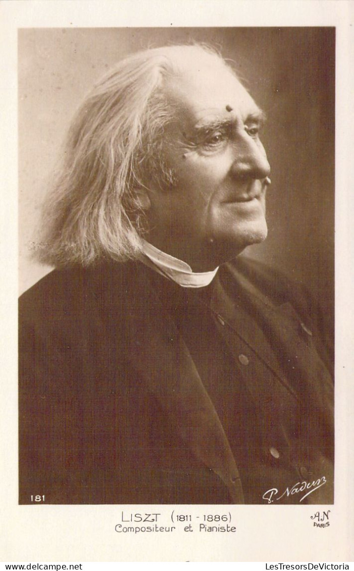 Célébrité - Liszt - Carte Postale Ancienne - Andere & Zonder Classificatie