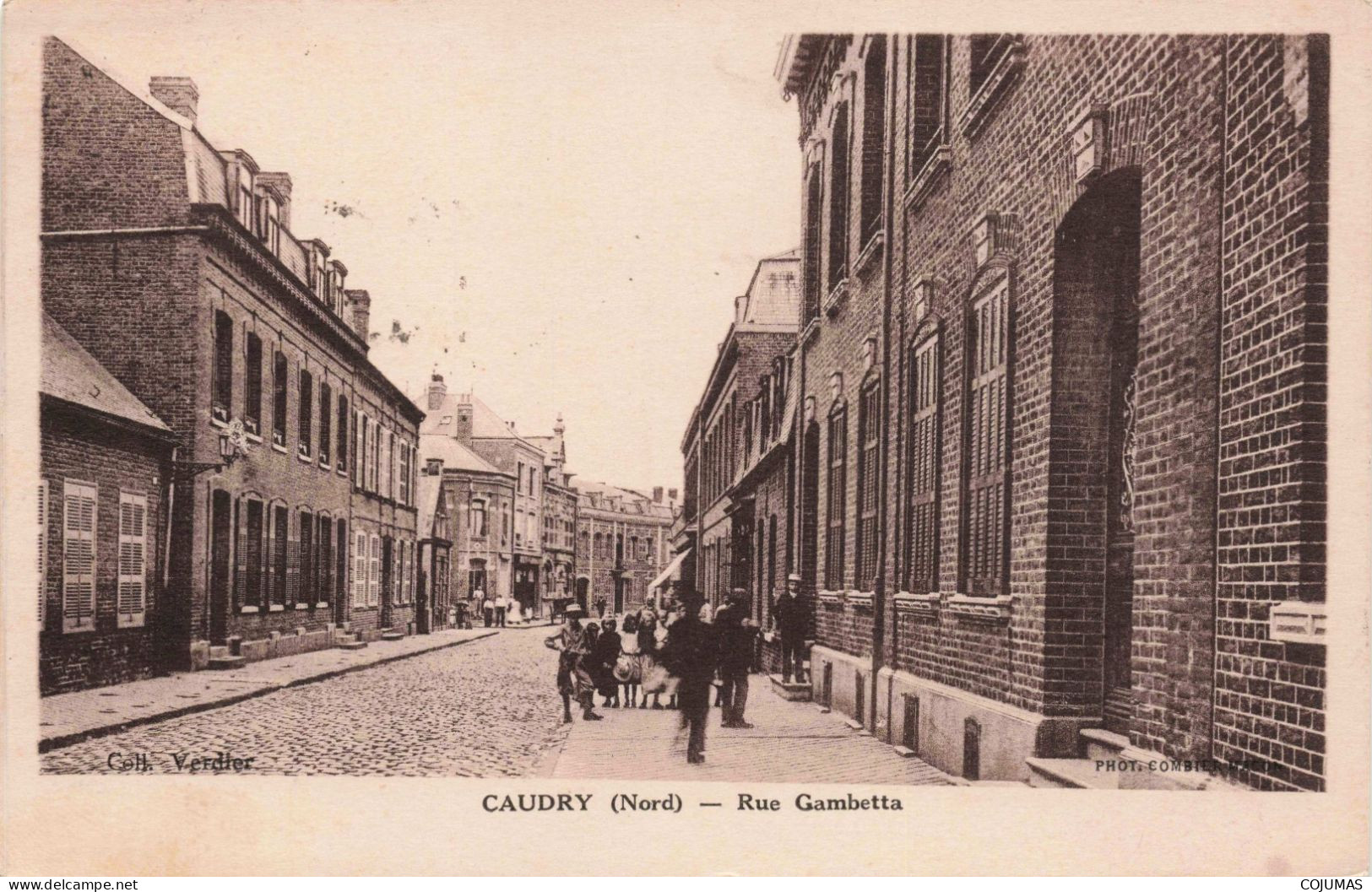 59 - CAUDRY - S12626 - Rue Gambetta - L1 - Caudry