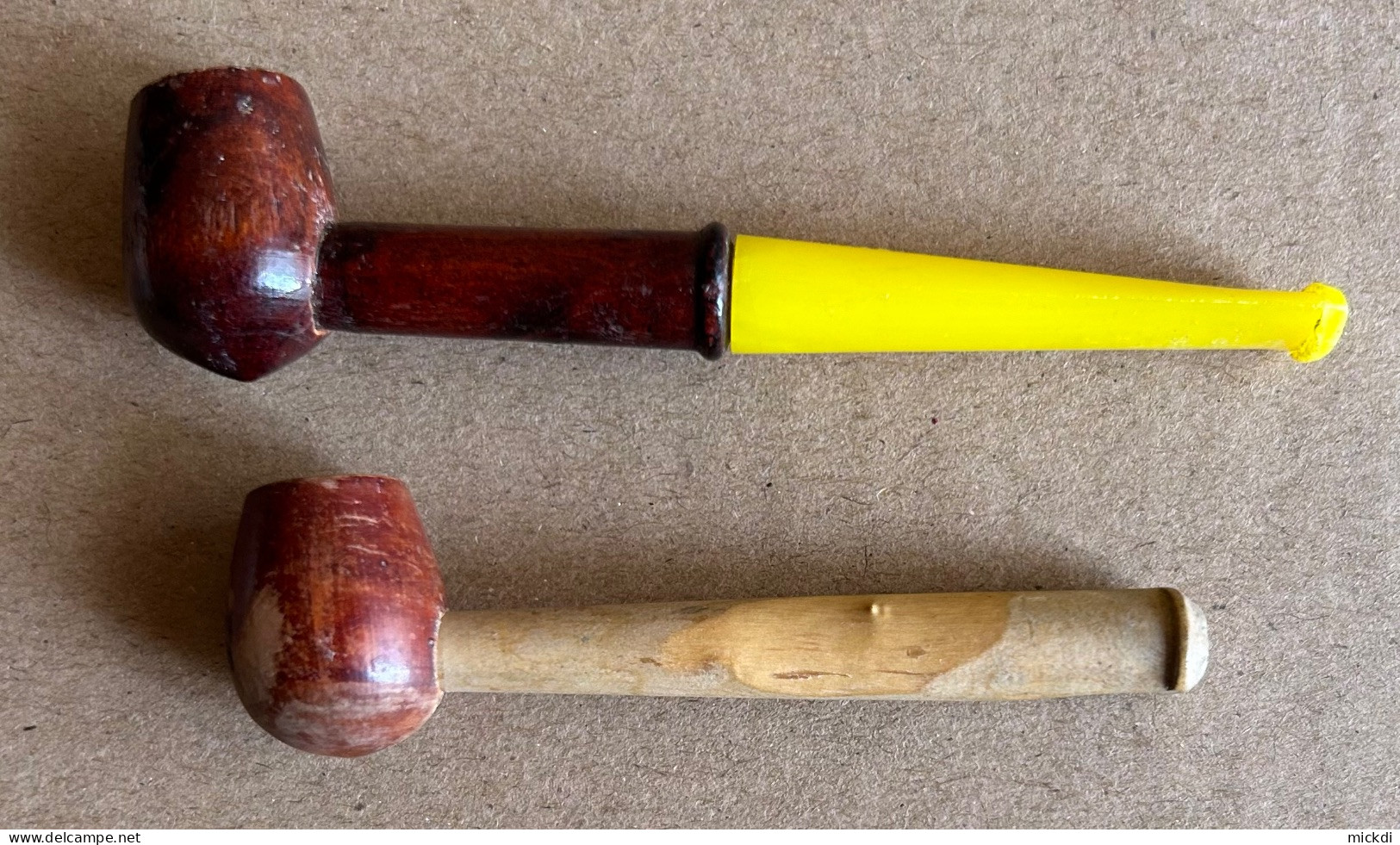 PIPE LOT DE 2 PETITES PIPES JOUETS D’ENFANT ? - Other & Unclassified