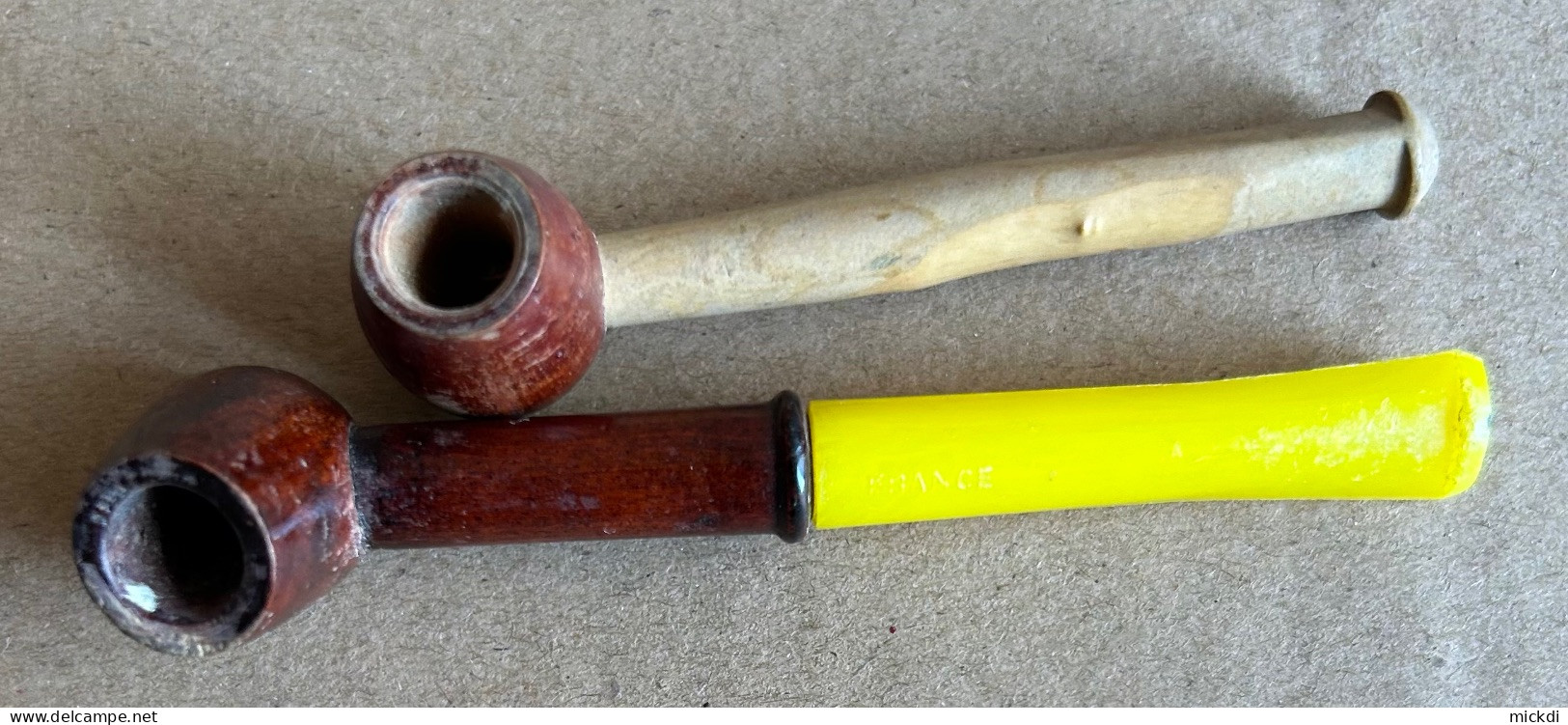 PIPE LOT DE 2 PETITES PIPES JOUETS D’ENFANT ? - Sonstige & Ohne Zuordnung