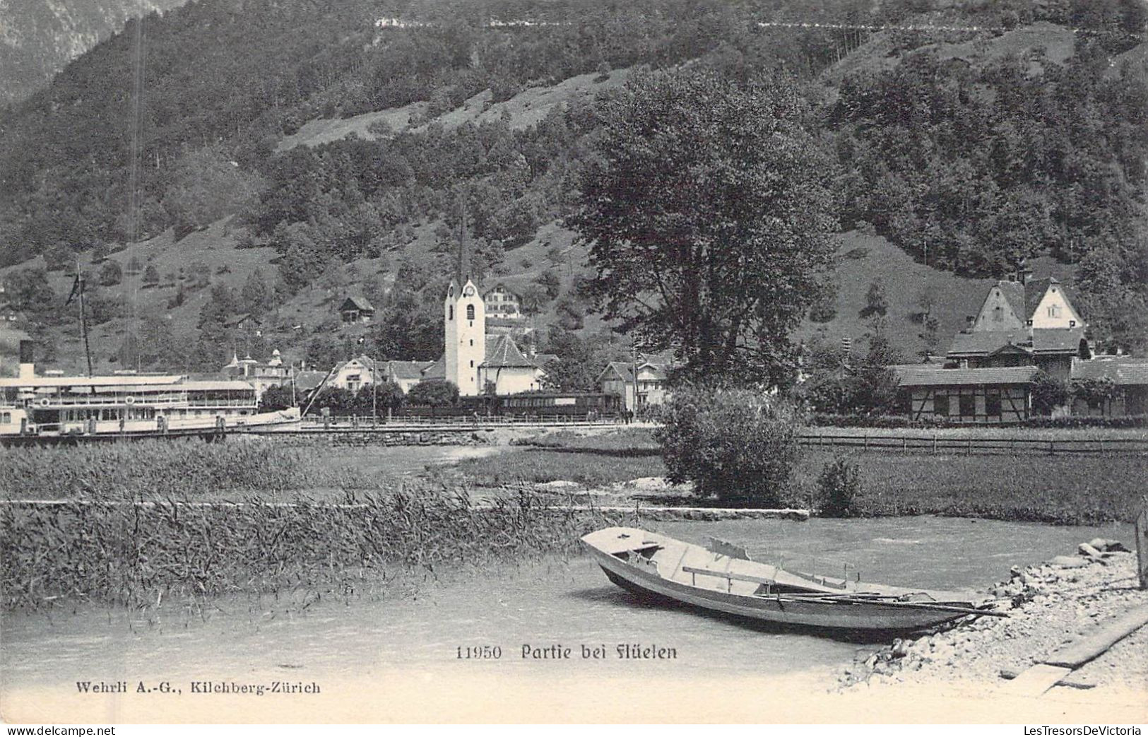 SUISSE - Partie Bei Fluelen - Carte Postale Ancienne - Flüelen