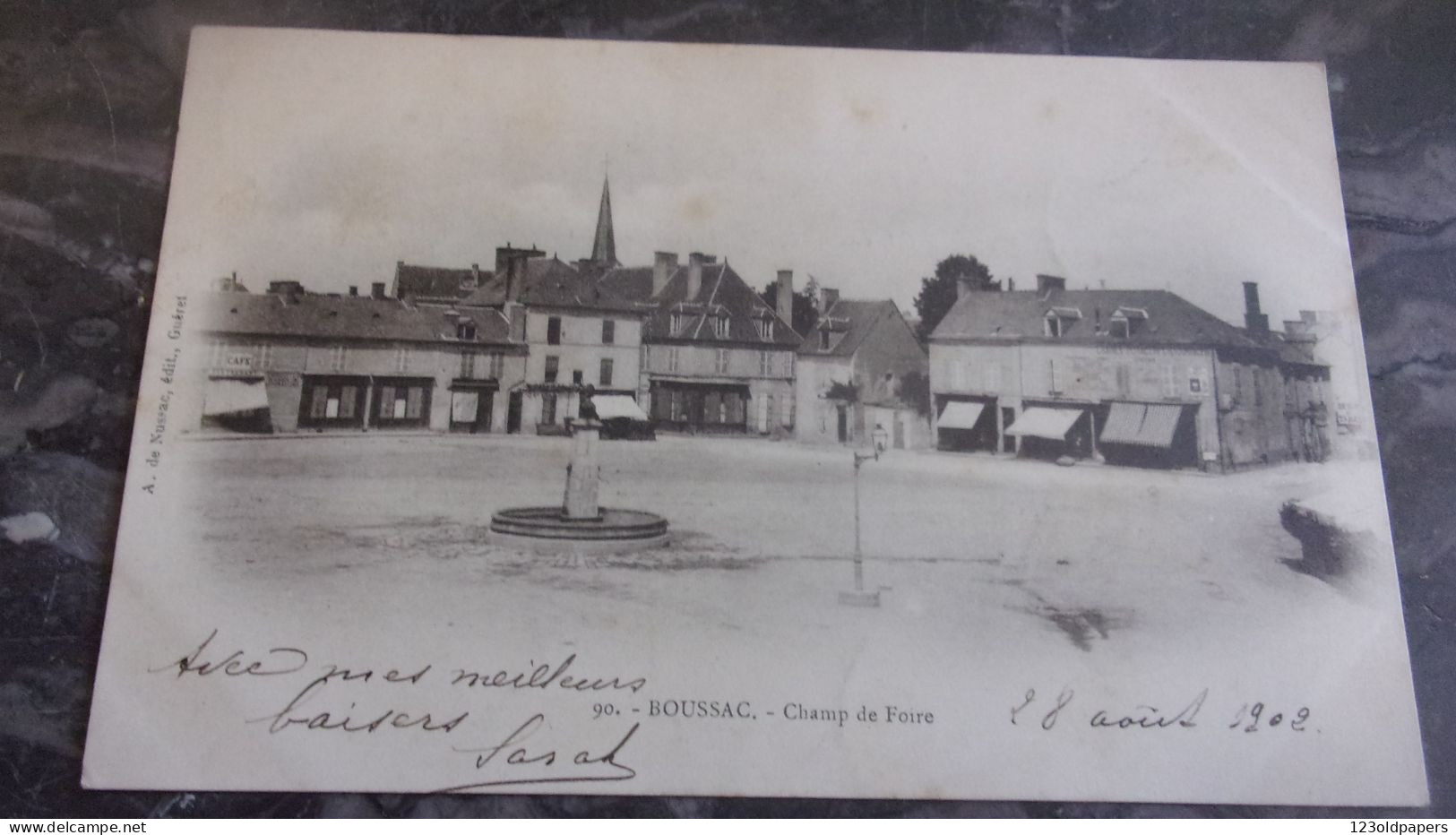 BOUSSAC CHAMPS DE FOIRE 1902 - Boussac