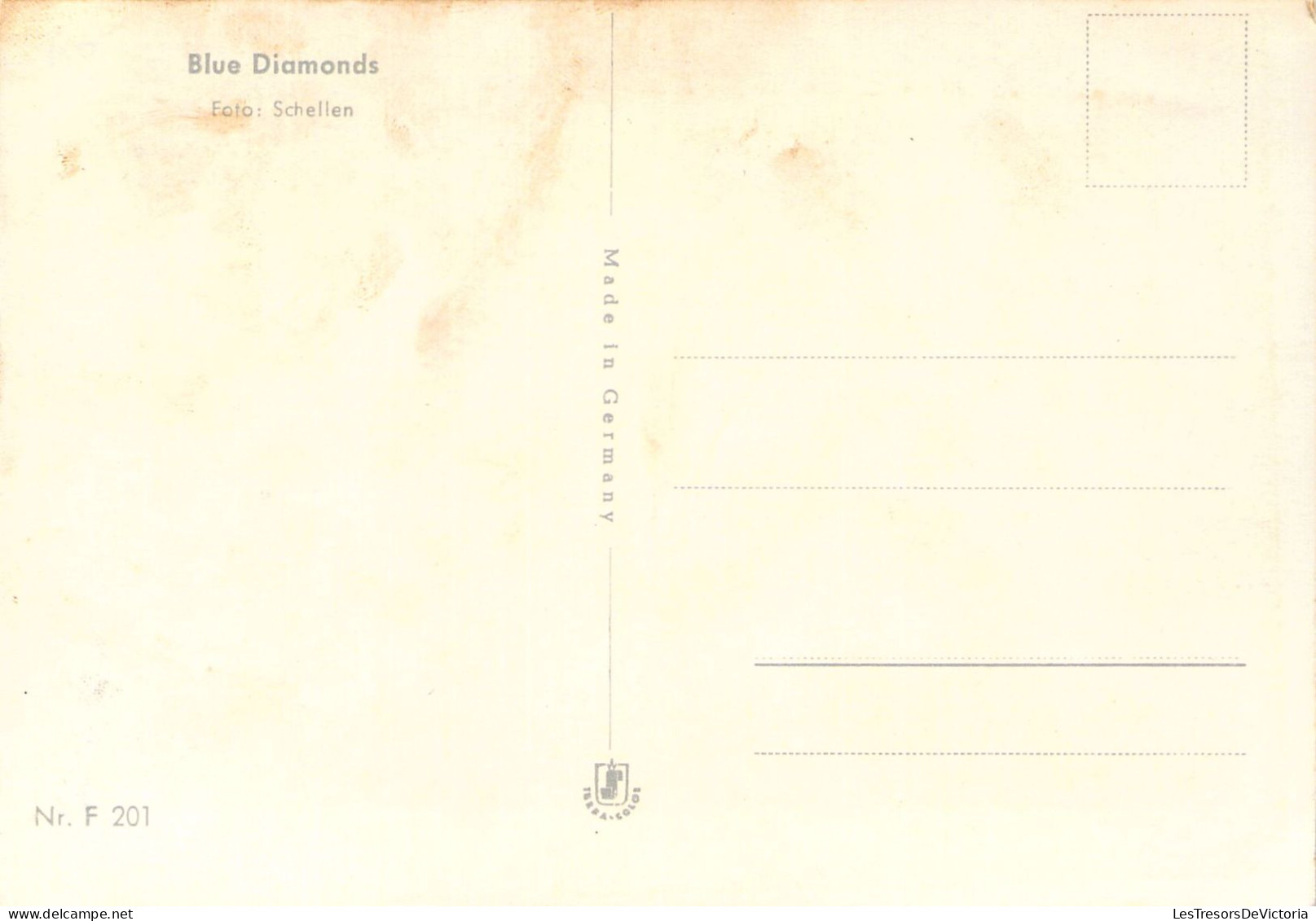Célébrité - Blue Diamonds - Carte Postale Ancienne - Altri & Non Classificati