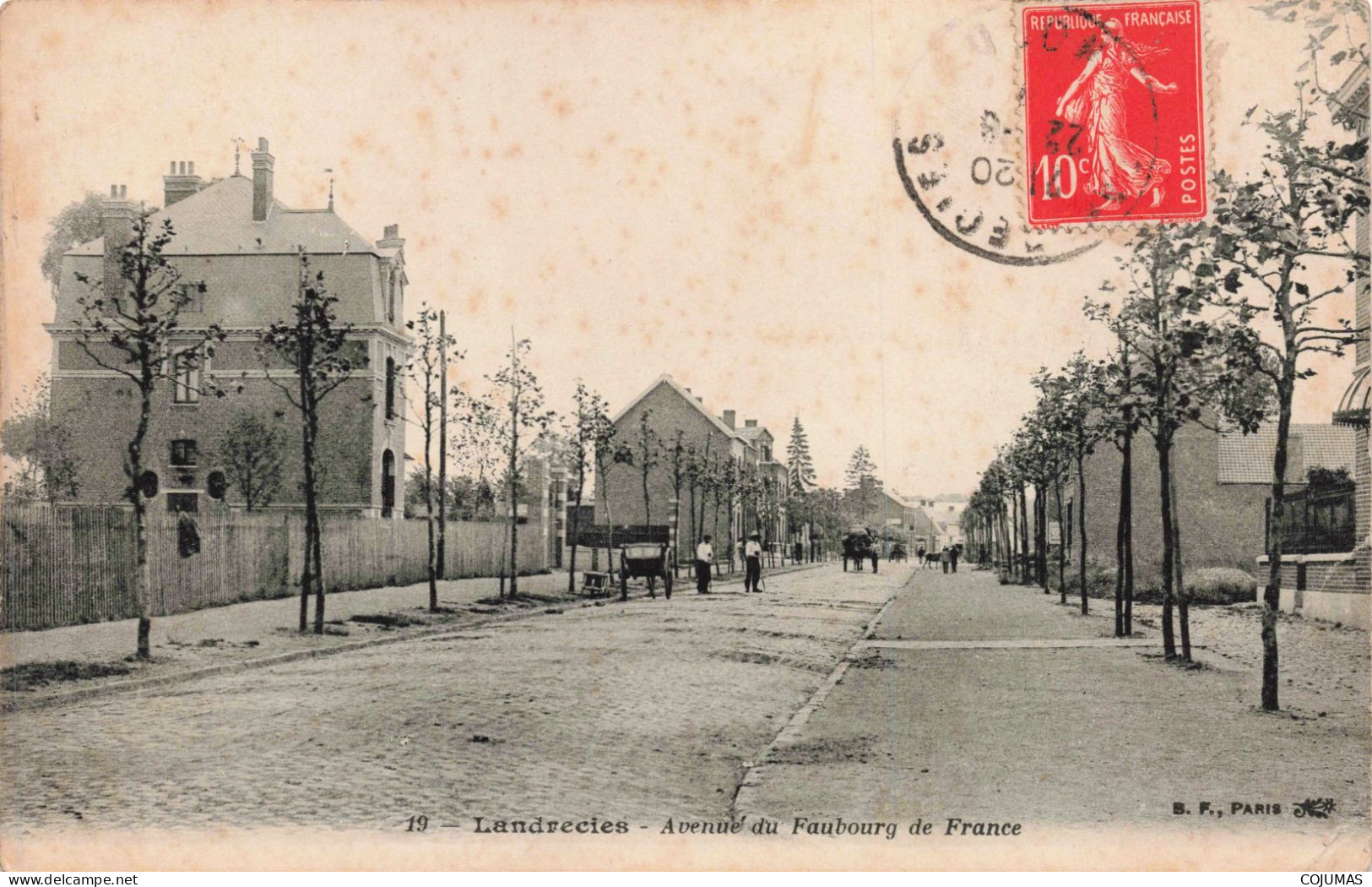 59 - LANDRECIES - S12643 - Avenue Du Faubourg De France - L1 - Landrecies