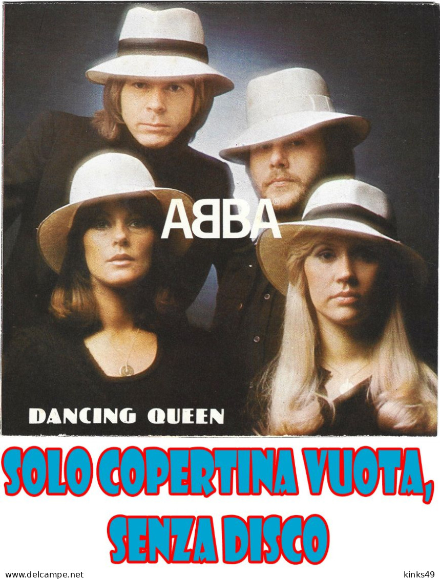 ABBA : Copertina Vuota < Dancing Queen - That's Me > MINT- - Andere - Nederlandstalig