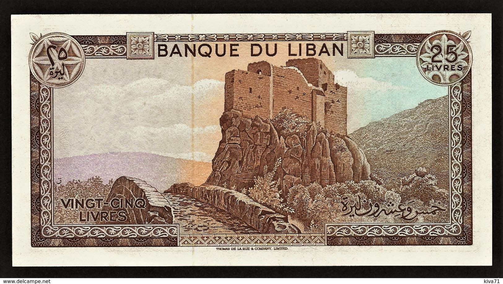 25 Livres   "LIBAN"         UNC   Bc 62 - Liban