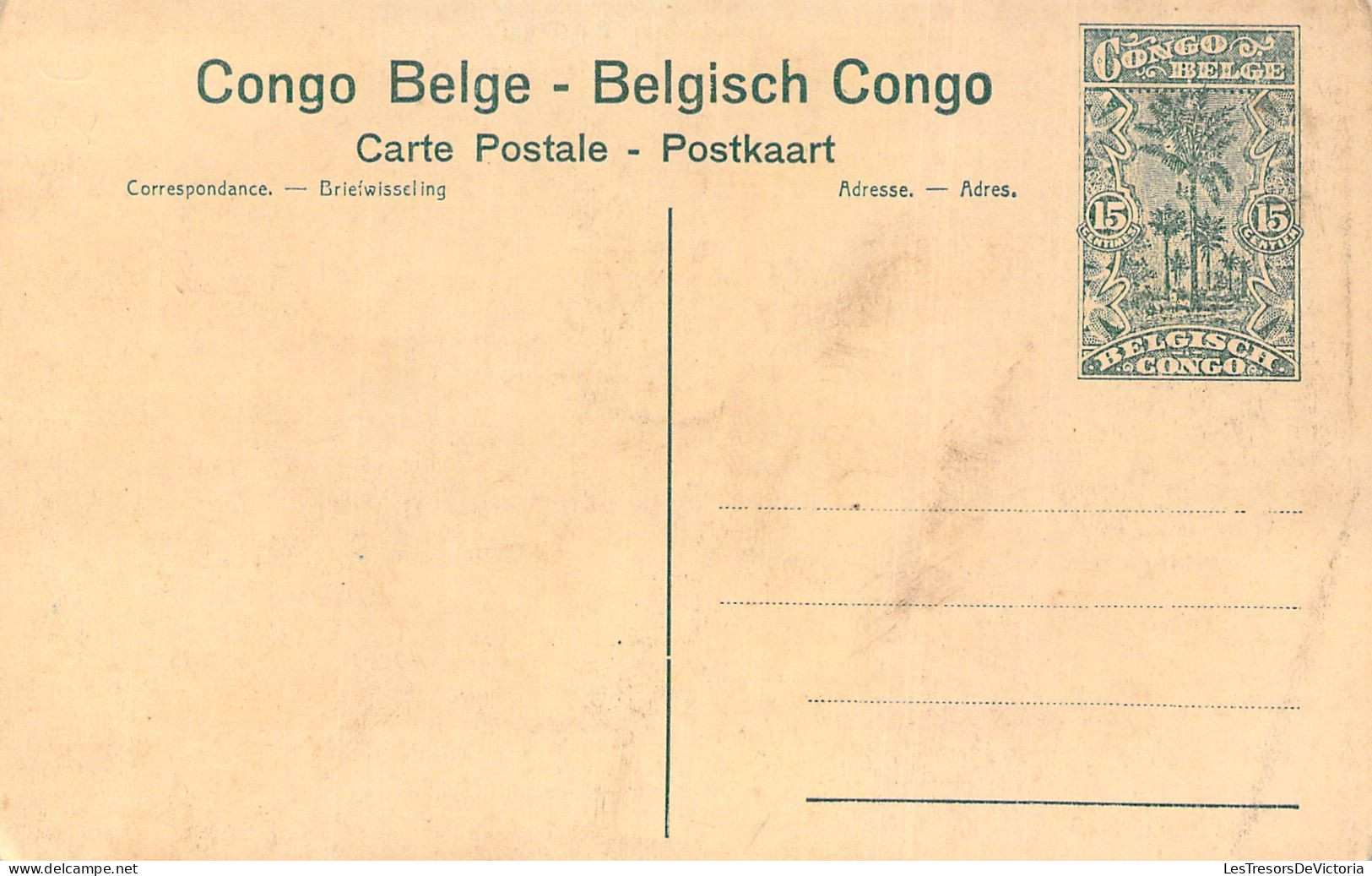 CONGO BELGE - Elisabethville - La Résidence Du Gouverneur - Carte Postale Ancienne - Belgisch-Congo