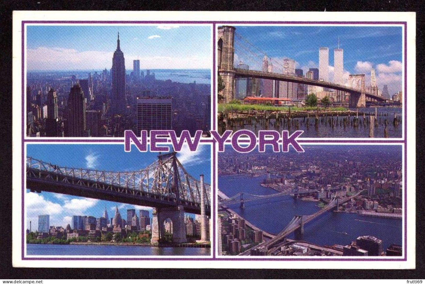AK 126172 USA - New York City - Mehransichten, Panoramakarten