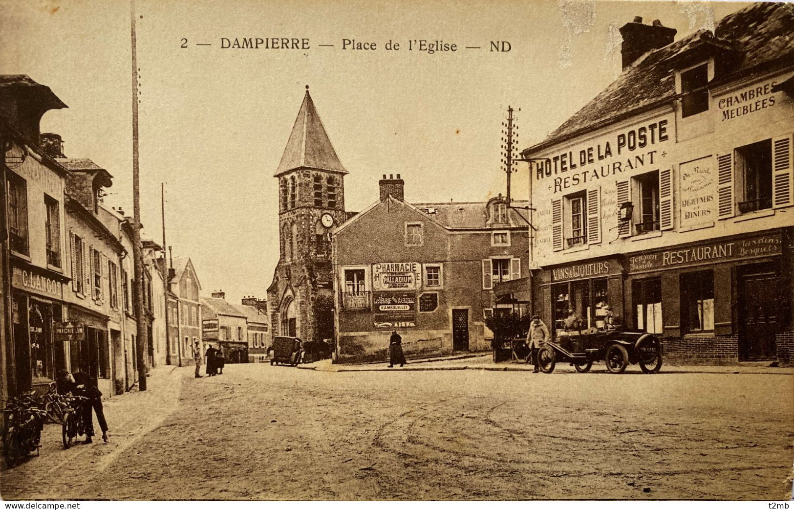 DAMPIERRE (Jura), Place De L'église - Dampierre