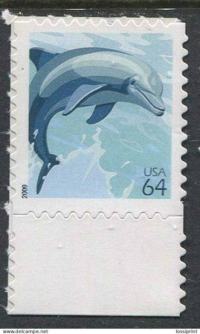 USA:United States:Unused Stamp Dolphin, 2009, MNH - Dauphins