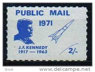 STATI UNITI D’AMERICA – UNITED STATES – ETATS-UNIS - 1971 - PUBLIC MAIL - KENNEDY E RAZZO - ** - United States