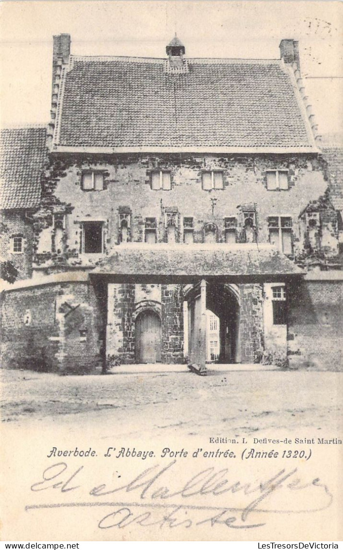 BELGIQUE - Averbode - L'Abbaye Porte D'Entrée (Année 1320) - Edition L Defive De Saint Martin - Carte Postale Ancienne - Sonstige & Ohne Zuordnung