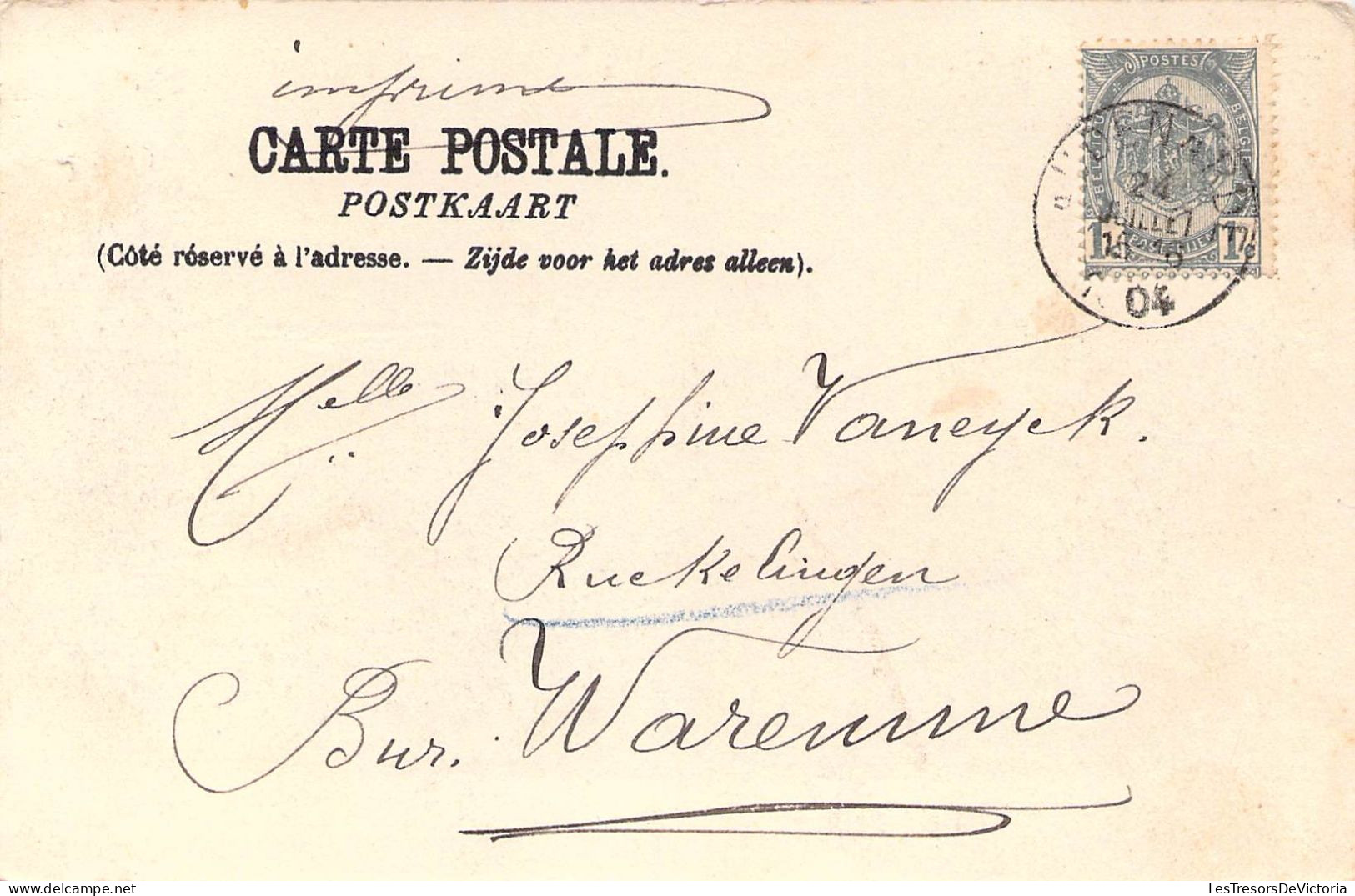 BELGIQUE - AUDENARDE - La Fontaine Louise Marie - Carte Postale Ancienne - Sonstige & Ohne Zuordnung