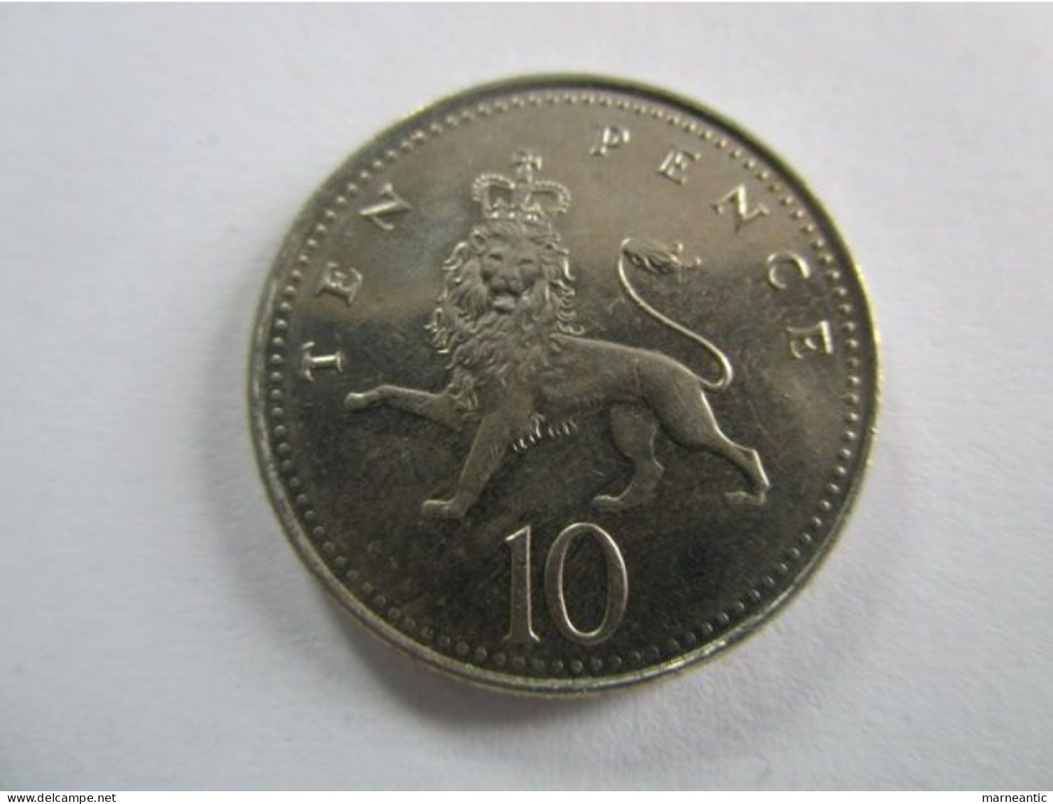 GRANDE BRETAGNE - 10 Pence 2003 - Elizabeth II - 10 Pence & 10 New Pence