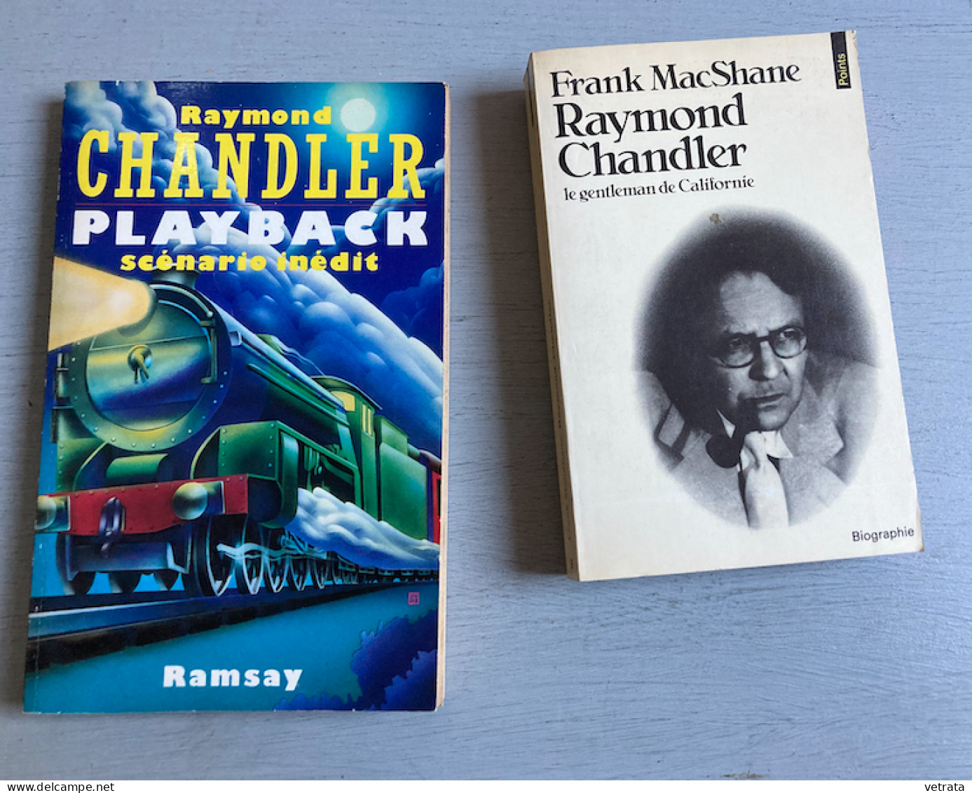 RAYMOND CHANDLER : 5 Livres & 1 Revue (Play Back-Un été Anglais-La Dernière Balade-Fusillade-Raymond Chandler Par MacSha - Lots De Plusieurs Livres