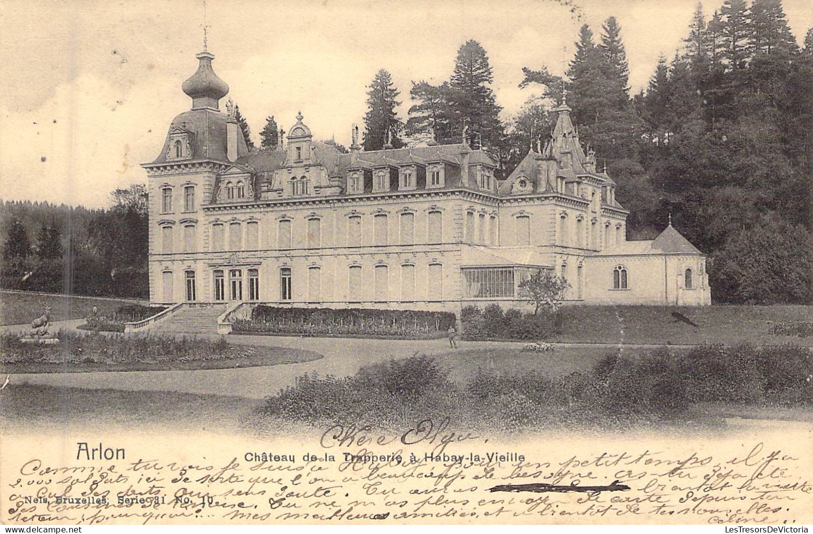 BELGIQUE - ARLON - Château De La Trapperie à Habay La Vieille - Carte Postale Ancienne - Other & Unclassified