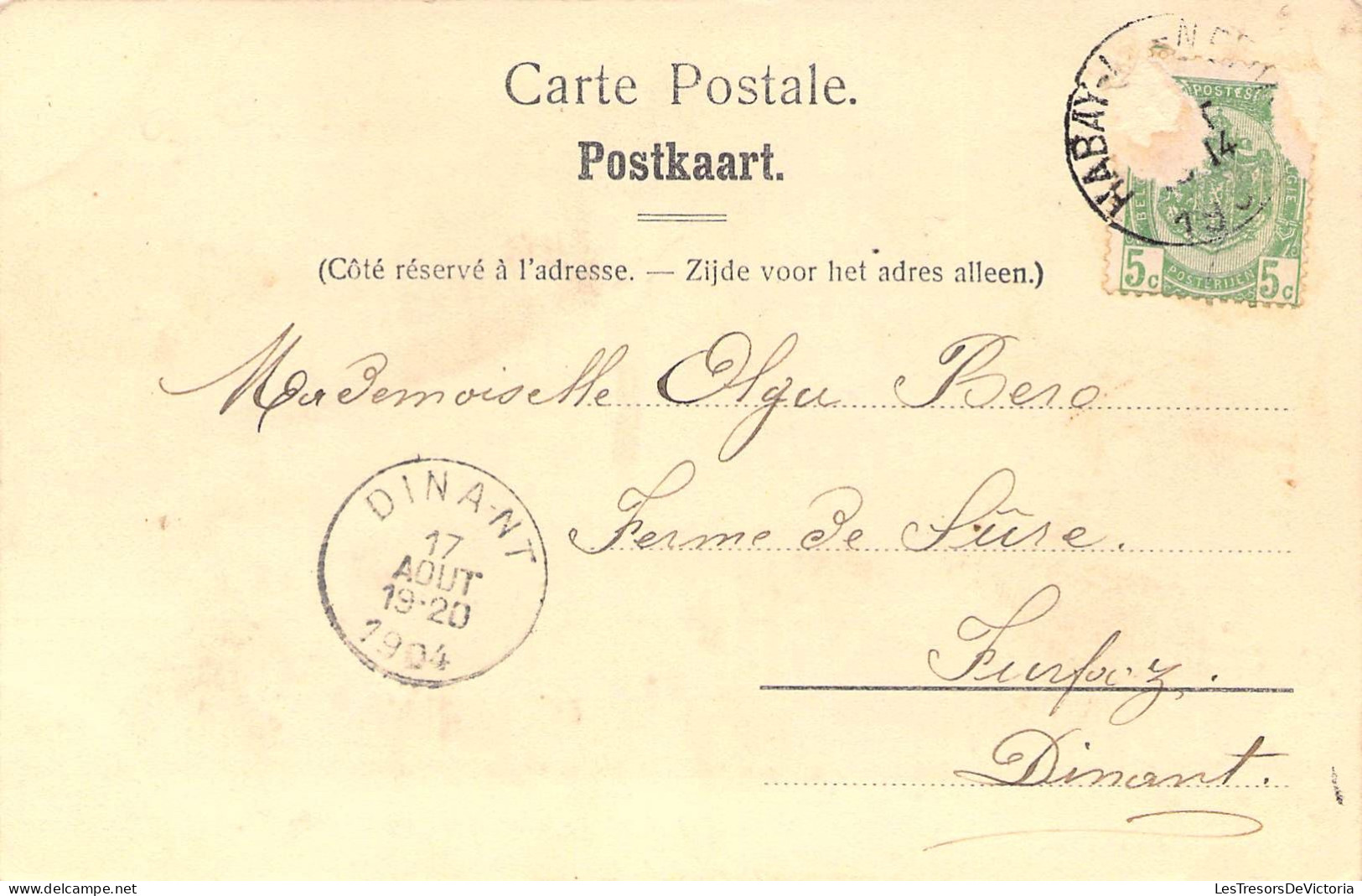 BELGIQUE - ARLON - Château De La Trapperie à Habay La Vieille - Carte Postale Ancienne - Sonstige & Ohne Zuordnung