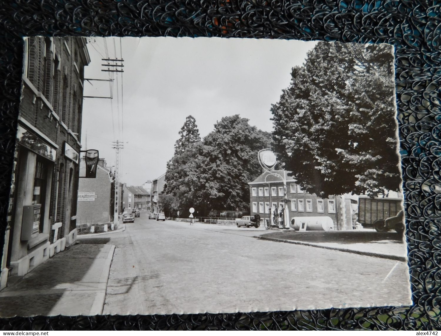 Aubel Rue De La Station, Pompes à Essence FINA,   (P17) - Aubel